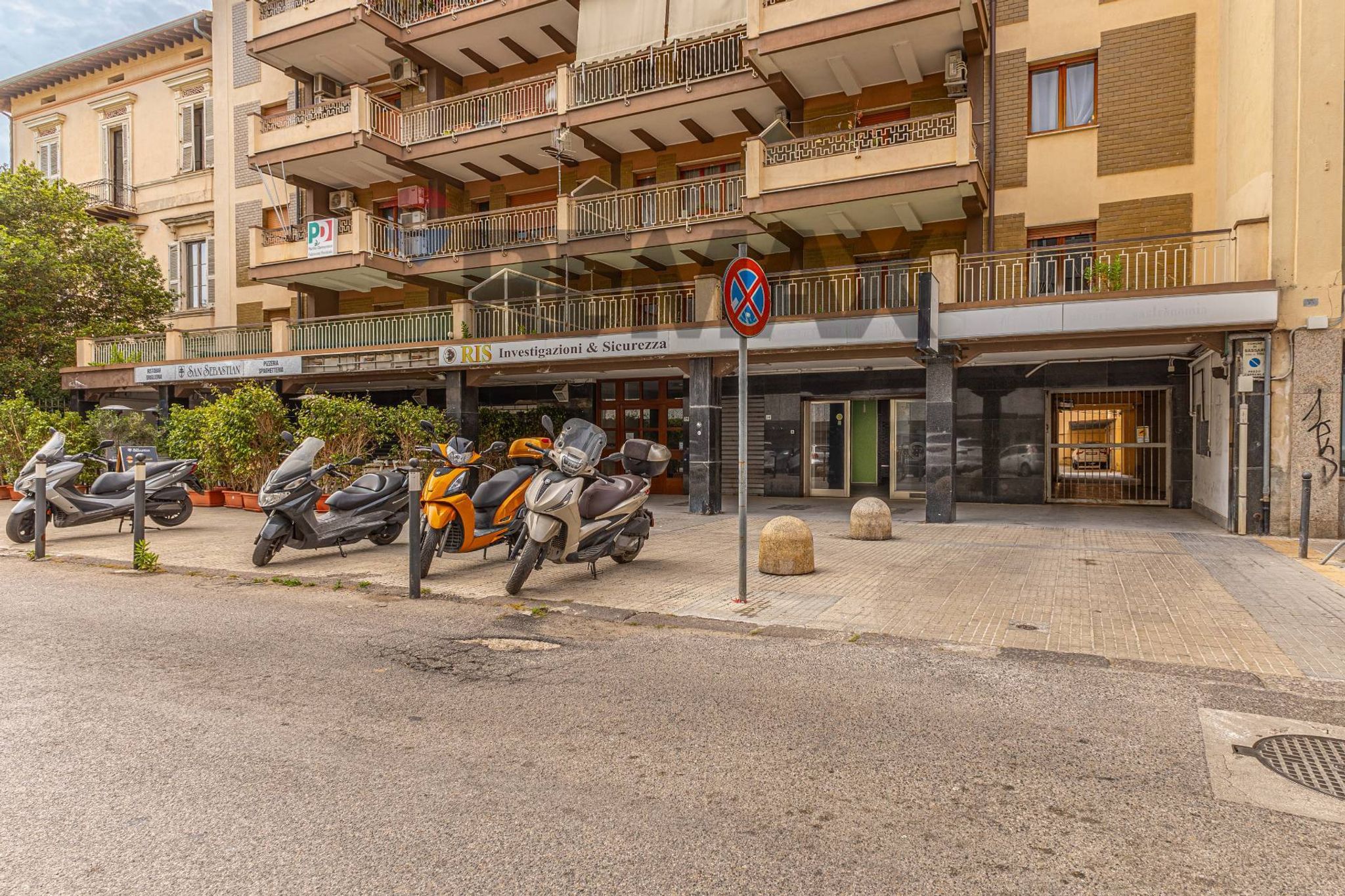 Edificio all'aperto