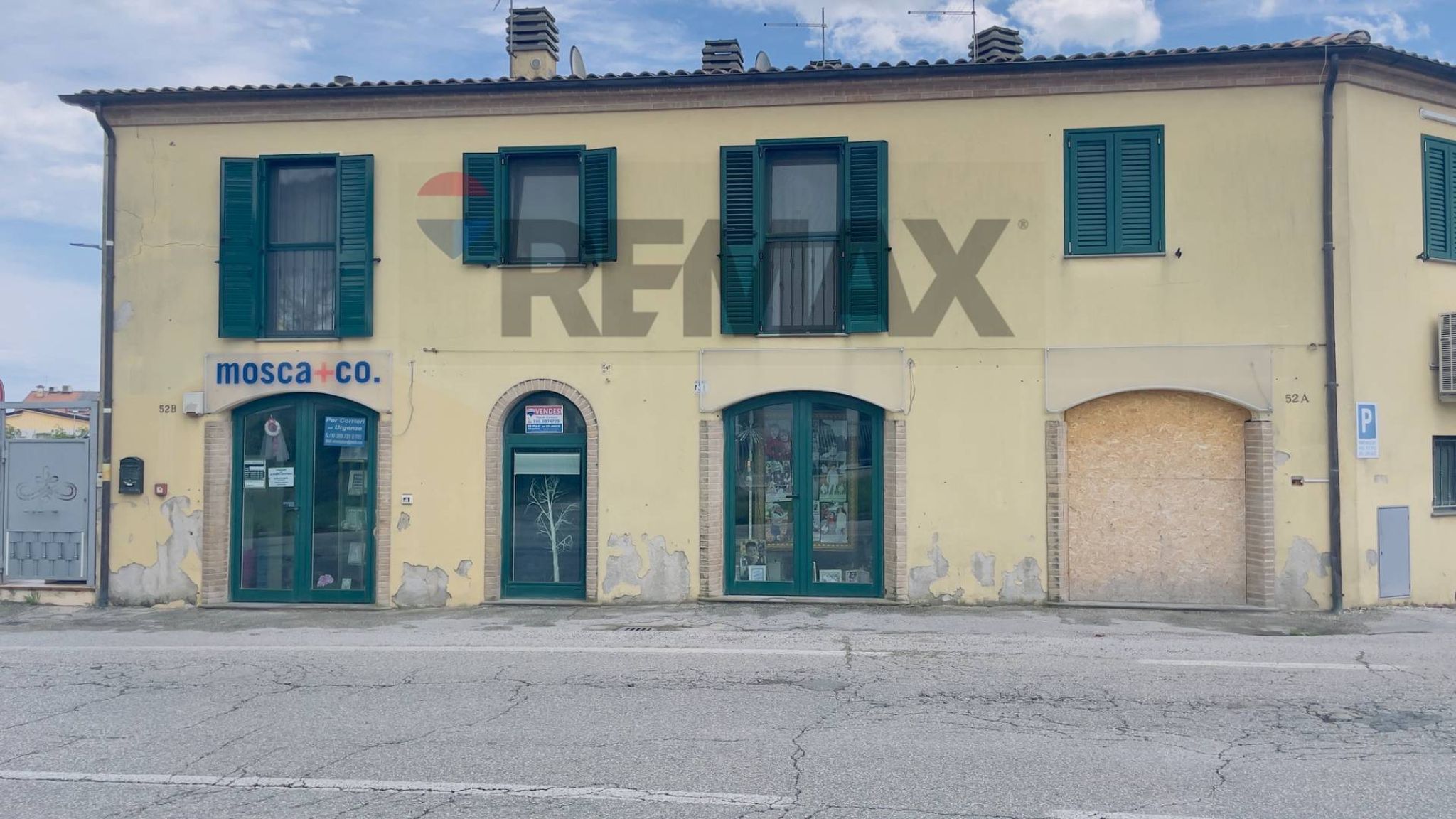Edificio all'aperto
