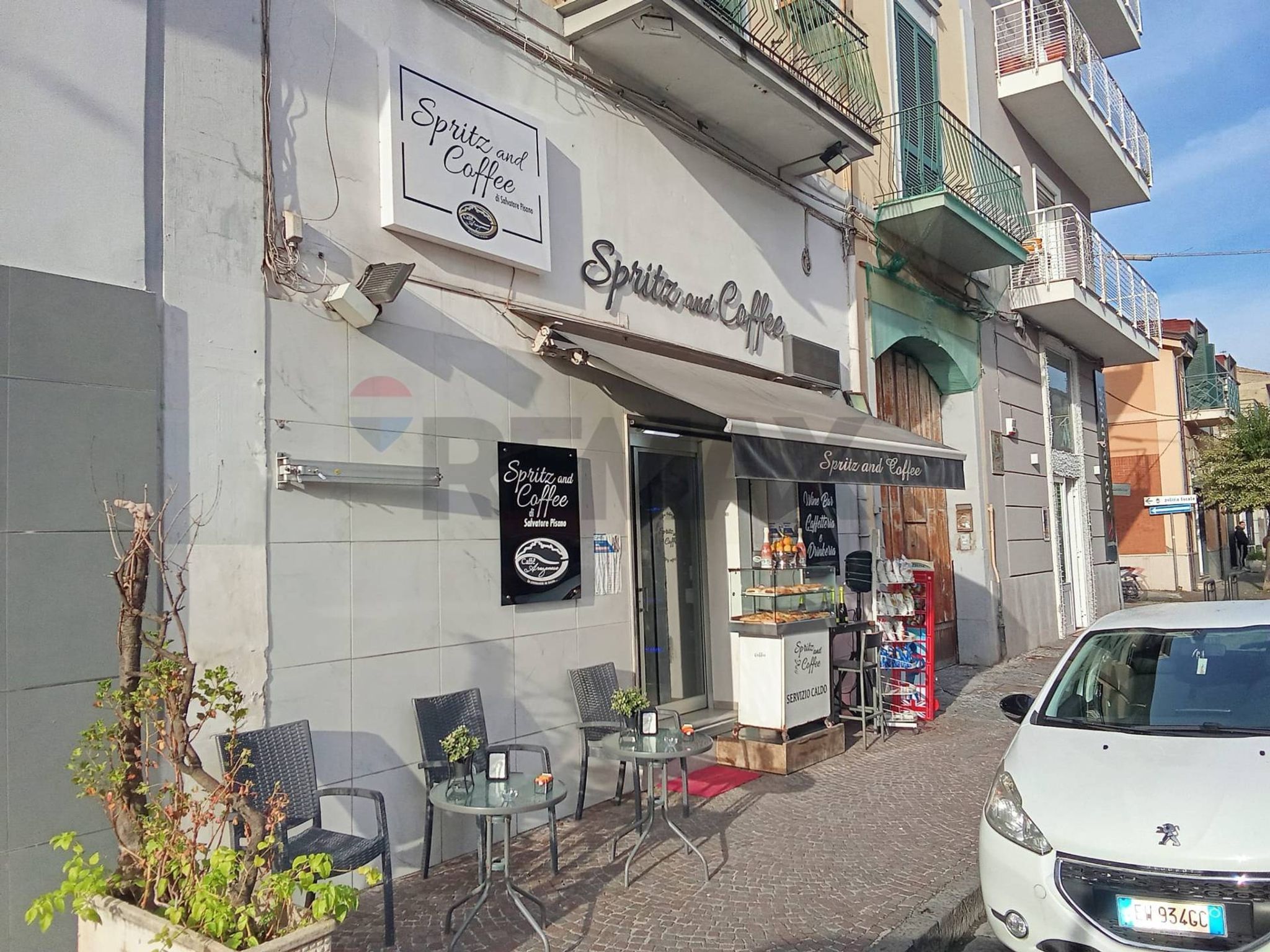 Edificio all'aperto