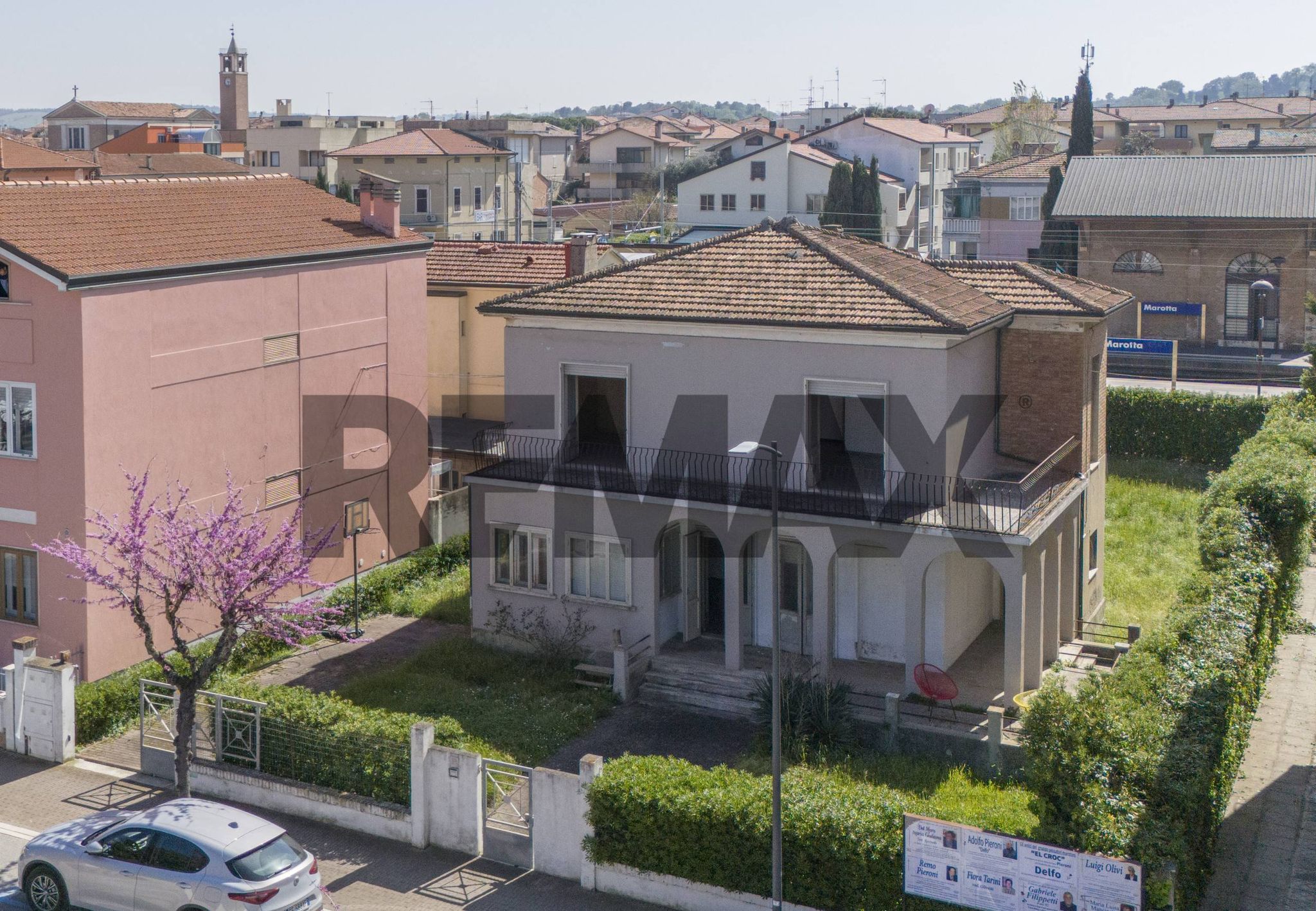 Edificio all'aperto