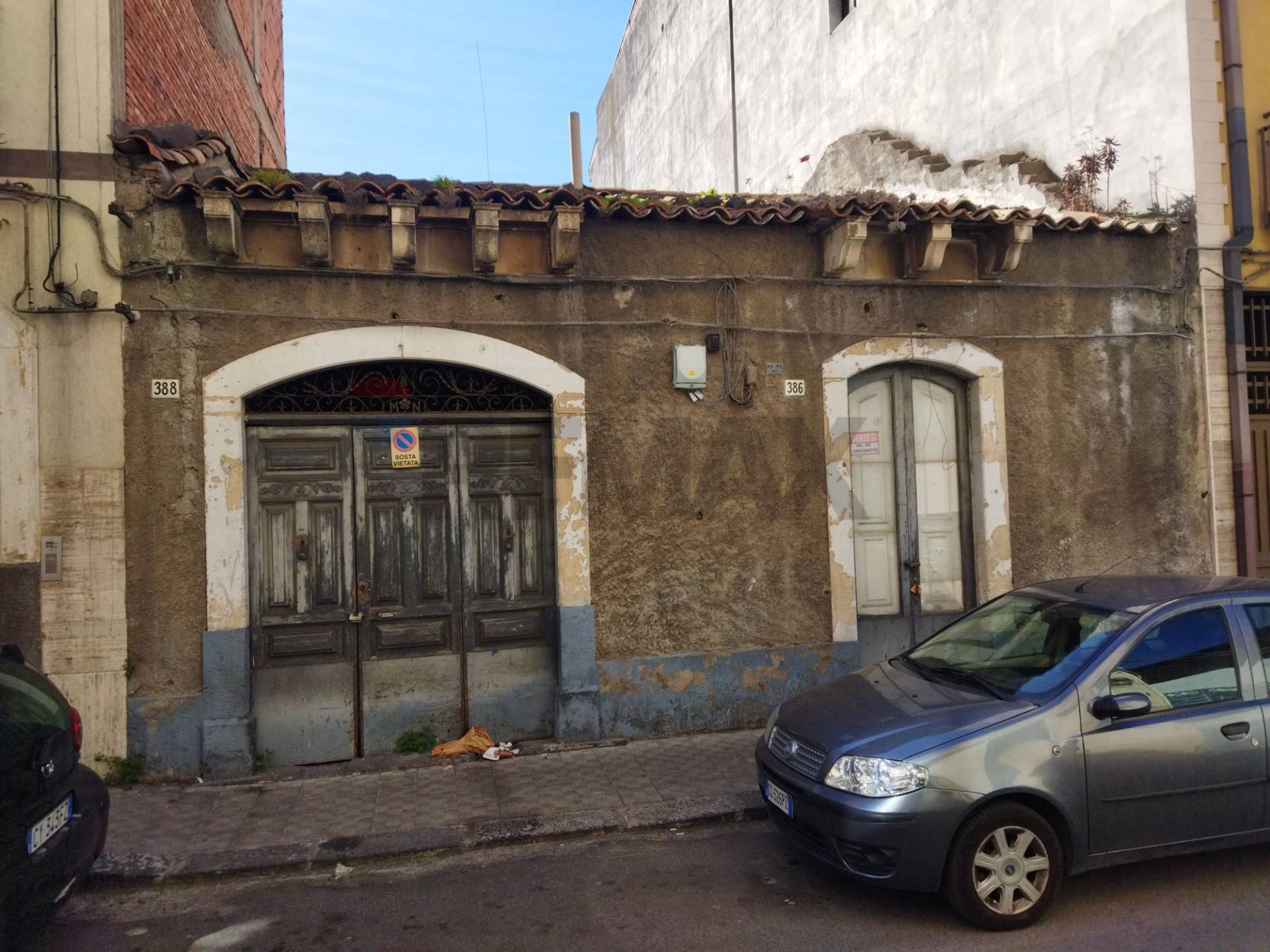 Edificio all'aperto
