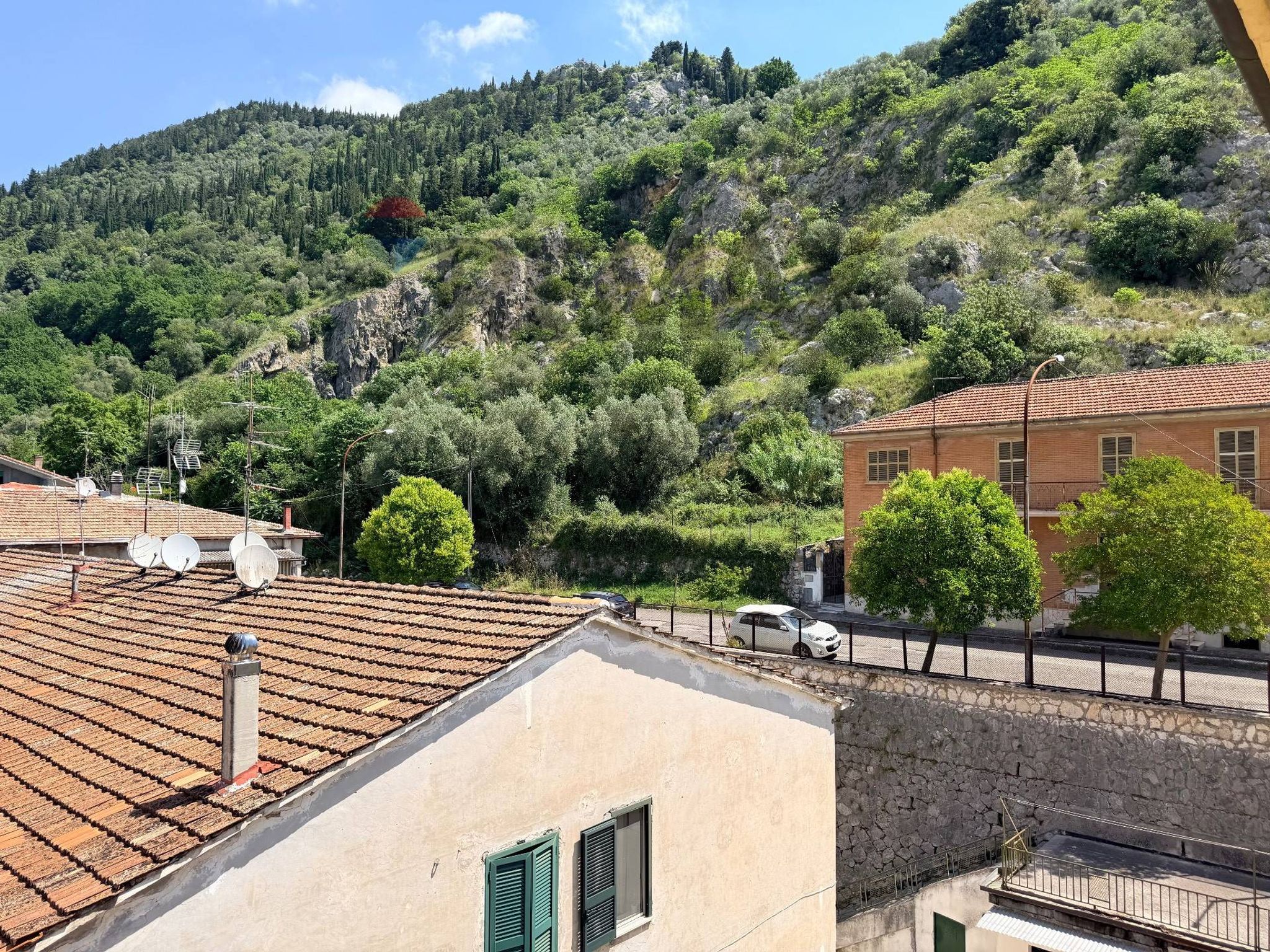 Vista delle montagne