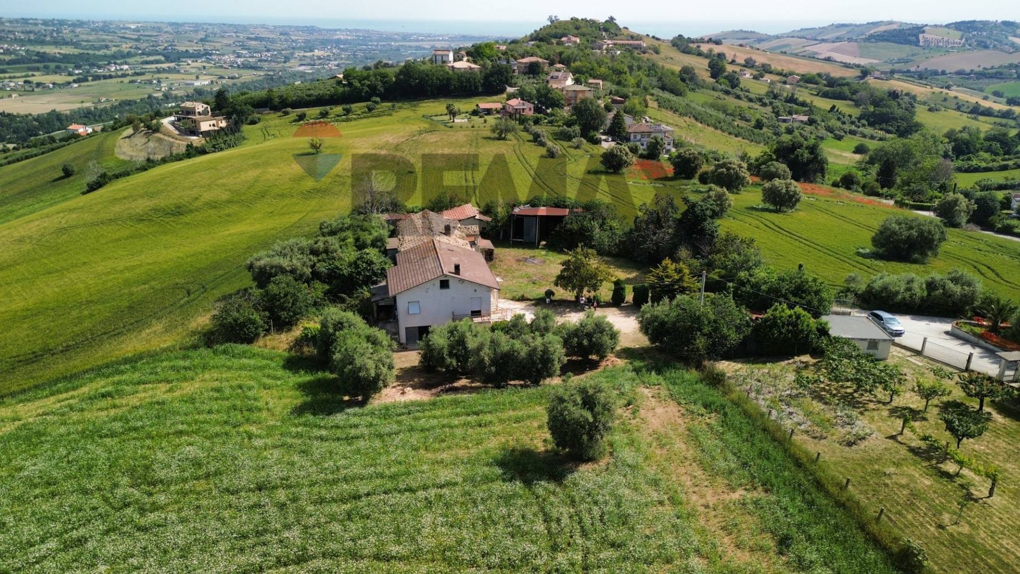 Vista delle montagne
