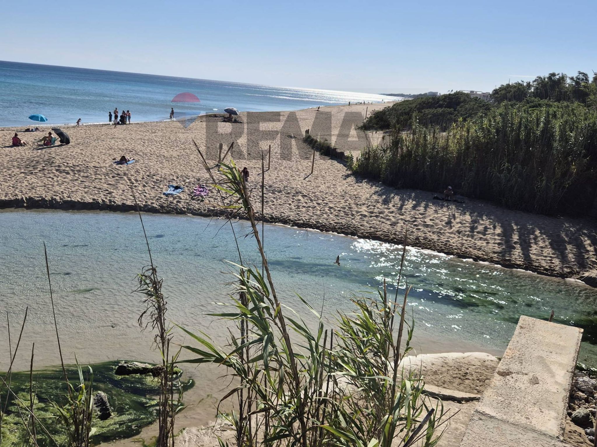 Vista dell'acqua