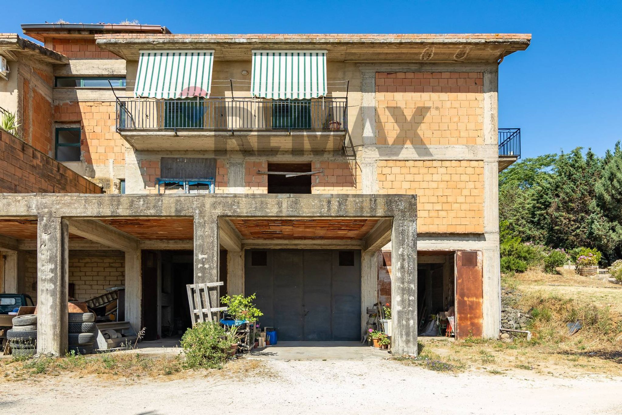 Edificio all'aperto
