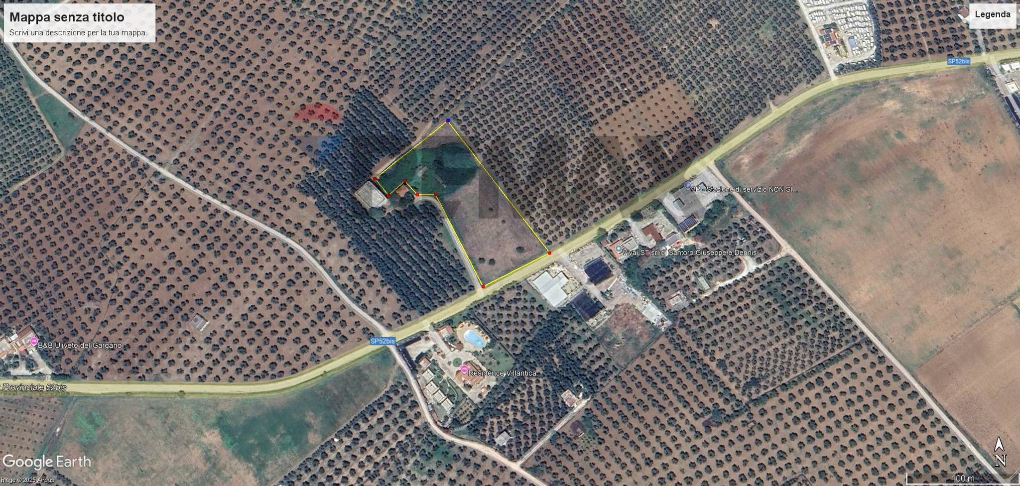 Posizione della mappa