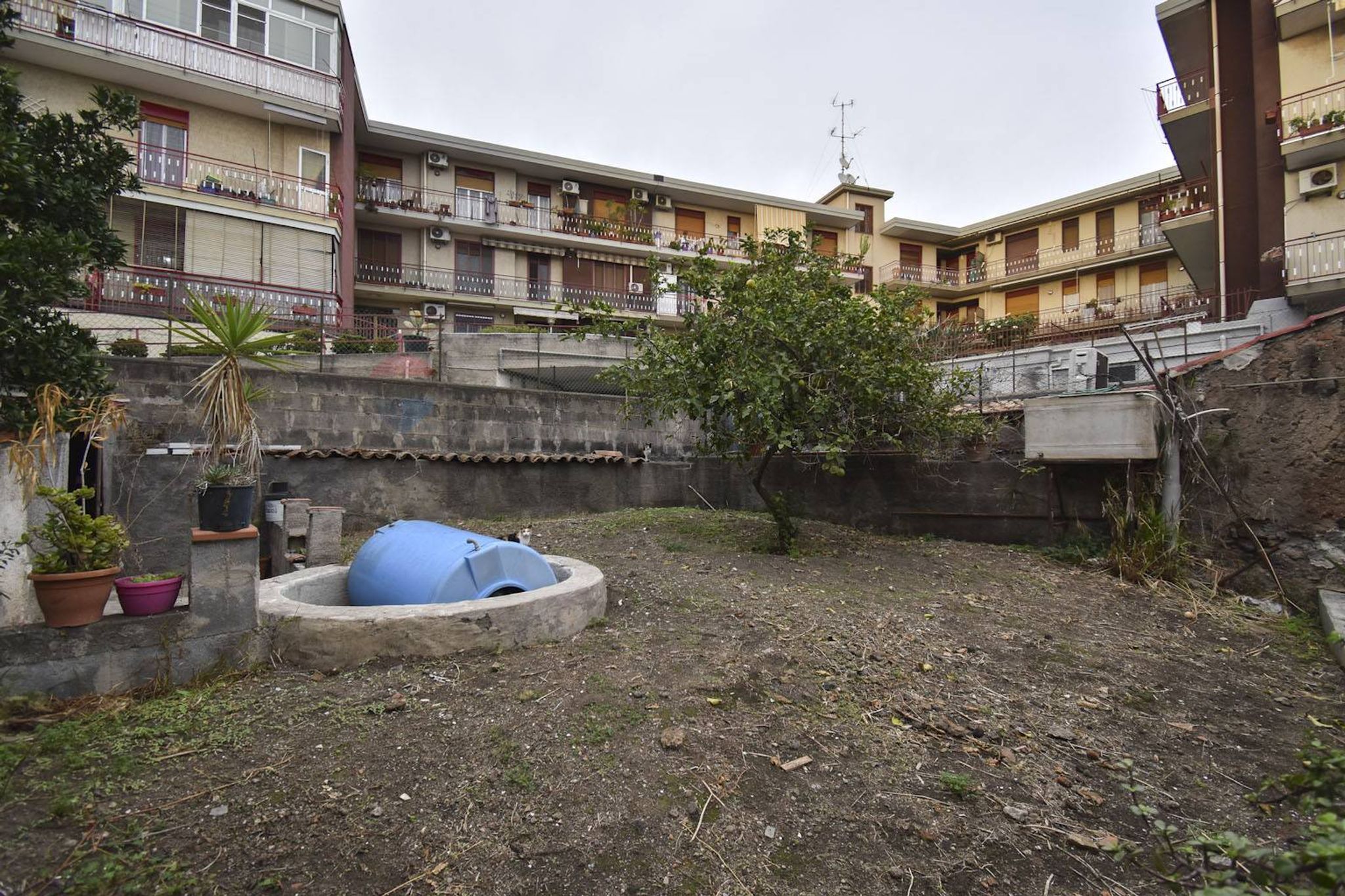 Edificio all'aperto