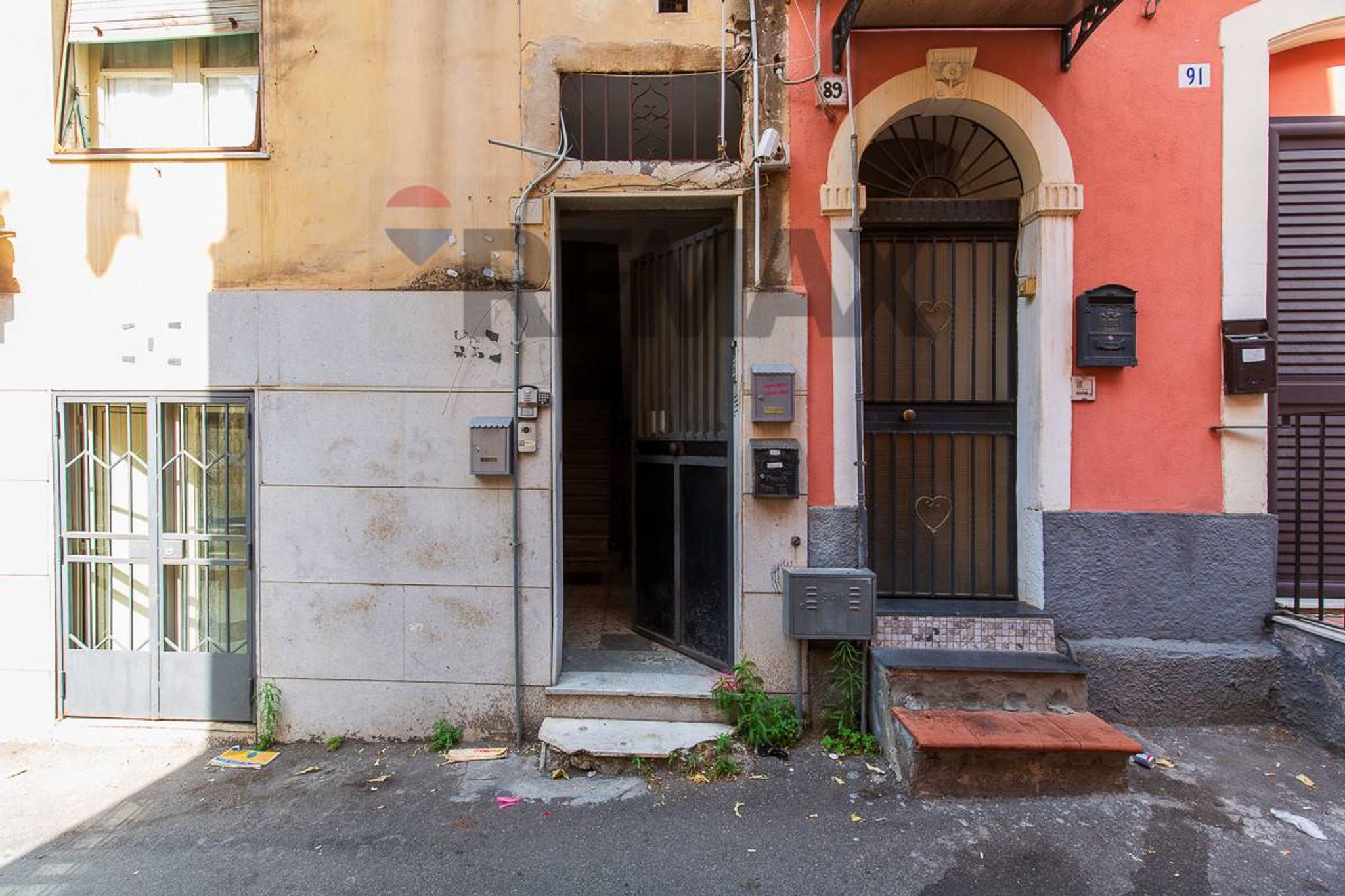 Edificio all'aperto