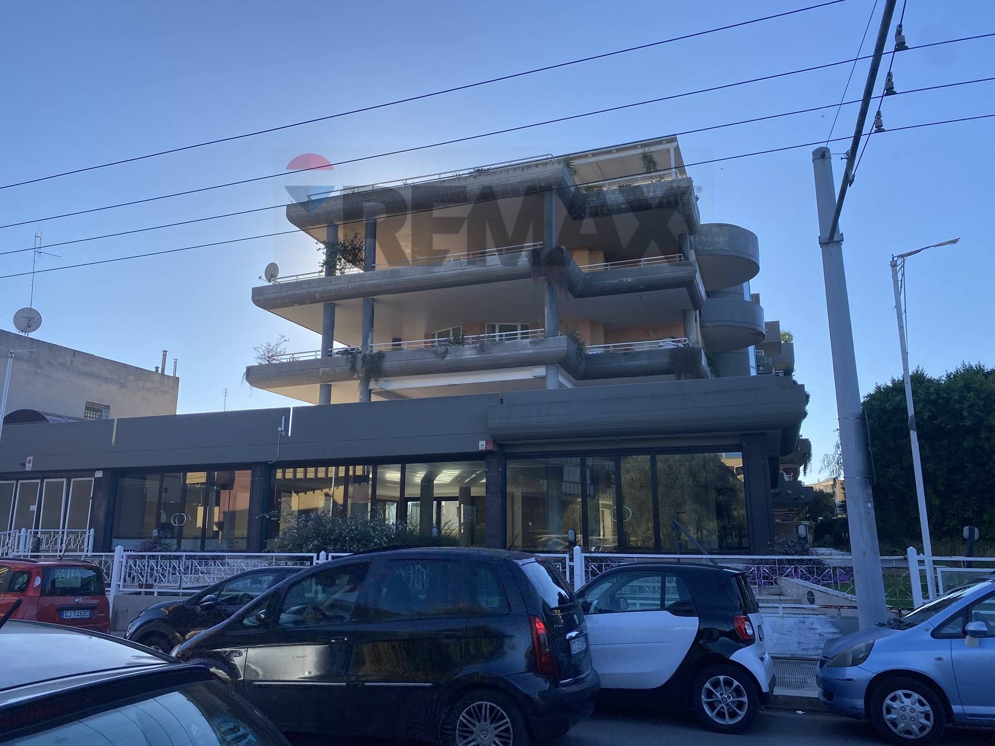 Edificio all'aperto