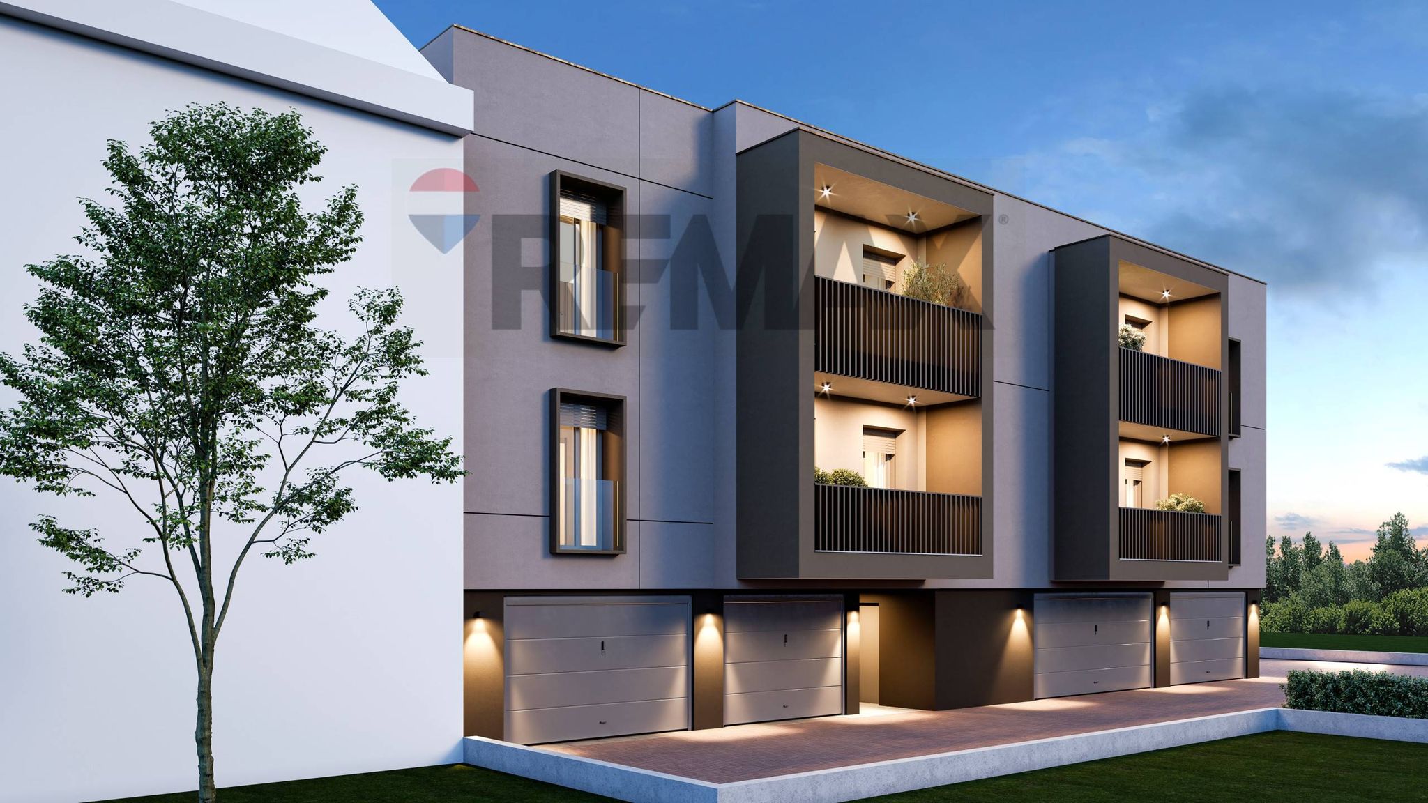 Edificio all'aperto