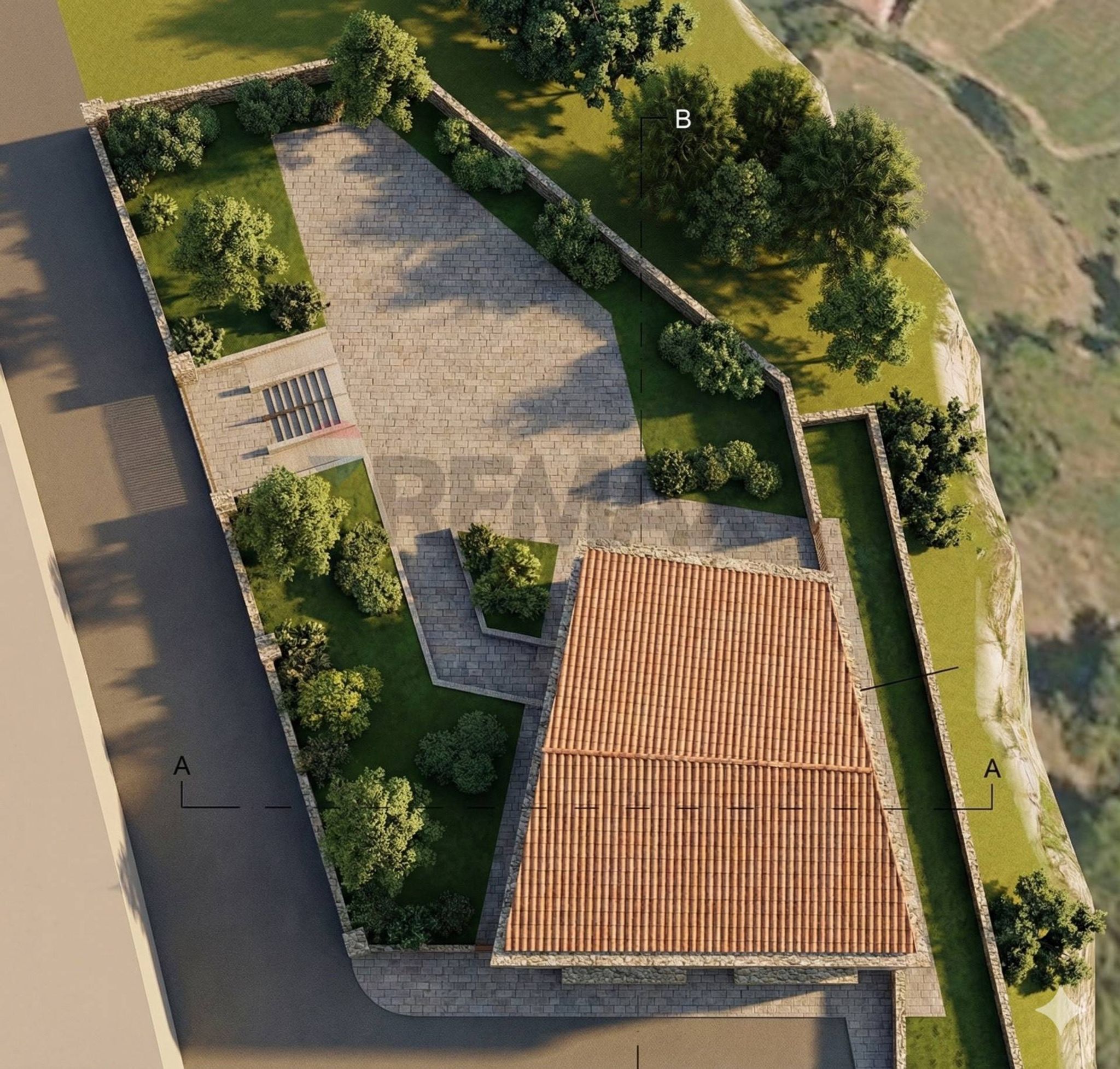 Casa all'aperto