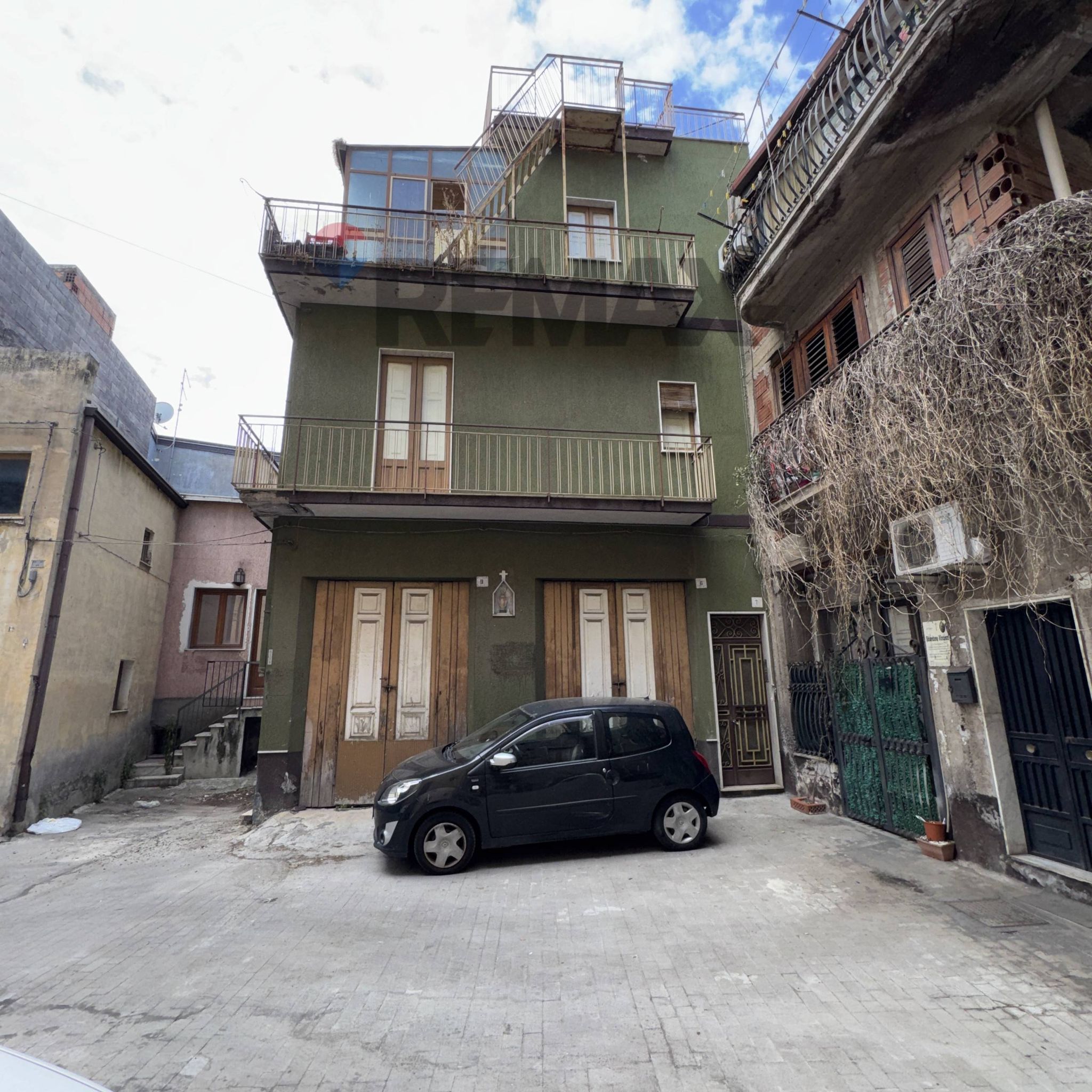 Edificio all'aperto