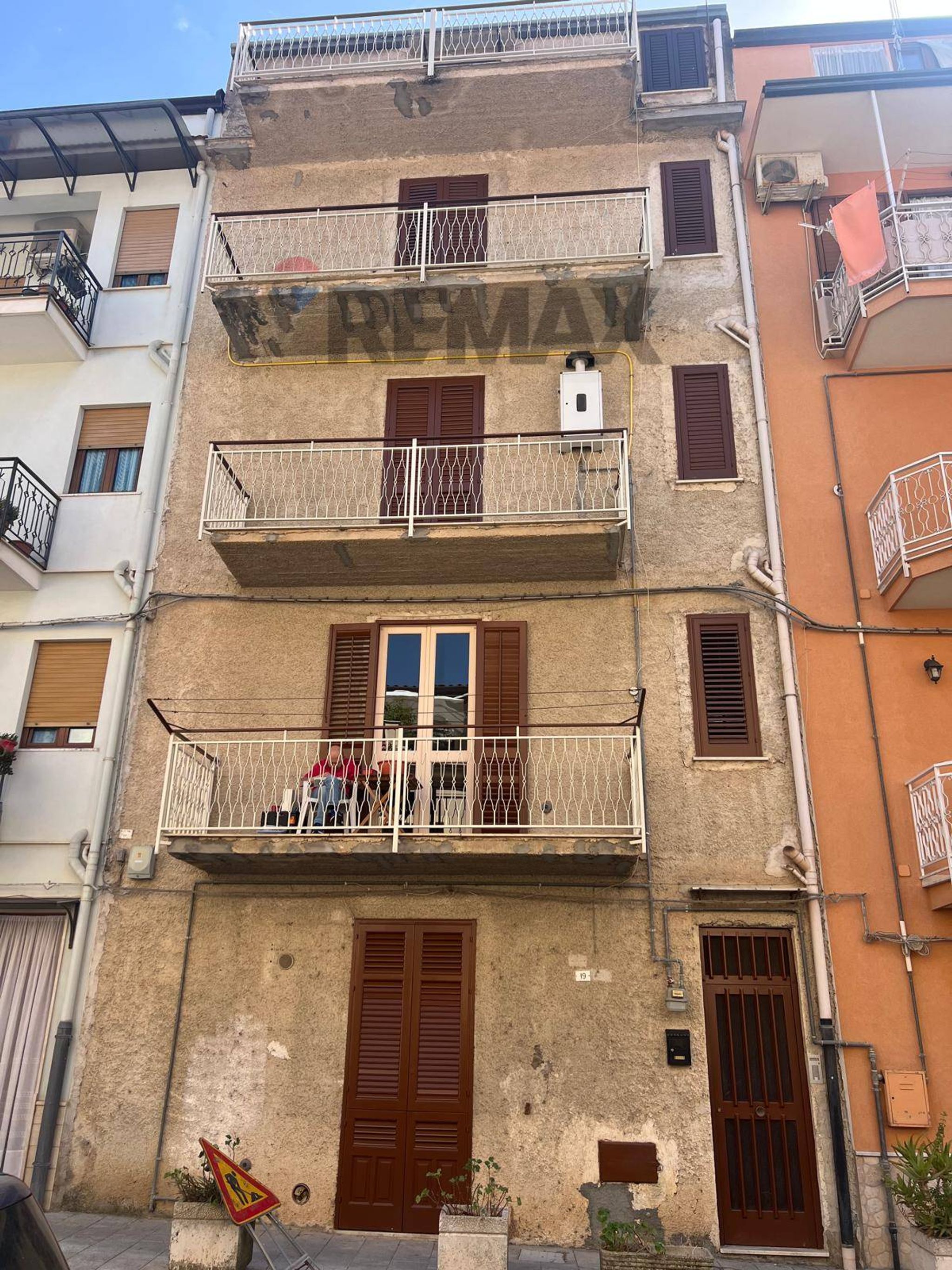 Edificio all'aperto