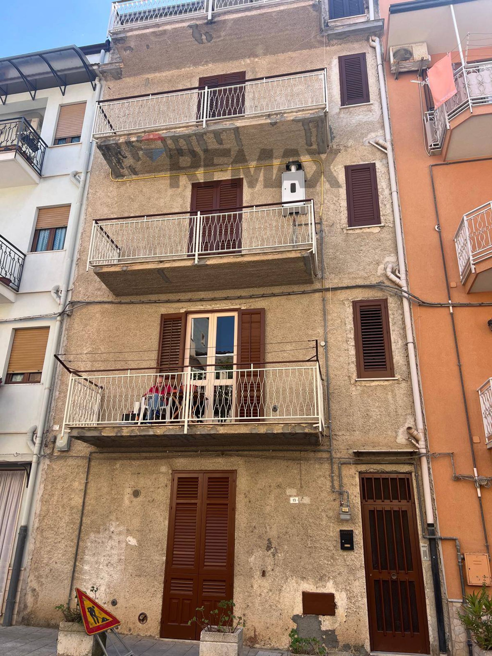Edificio all'aperto