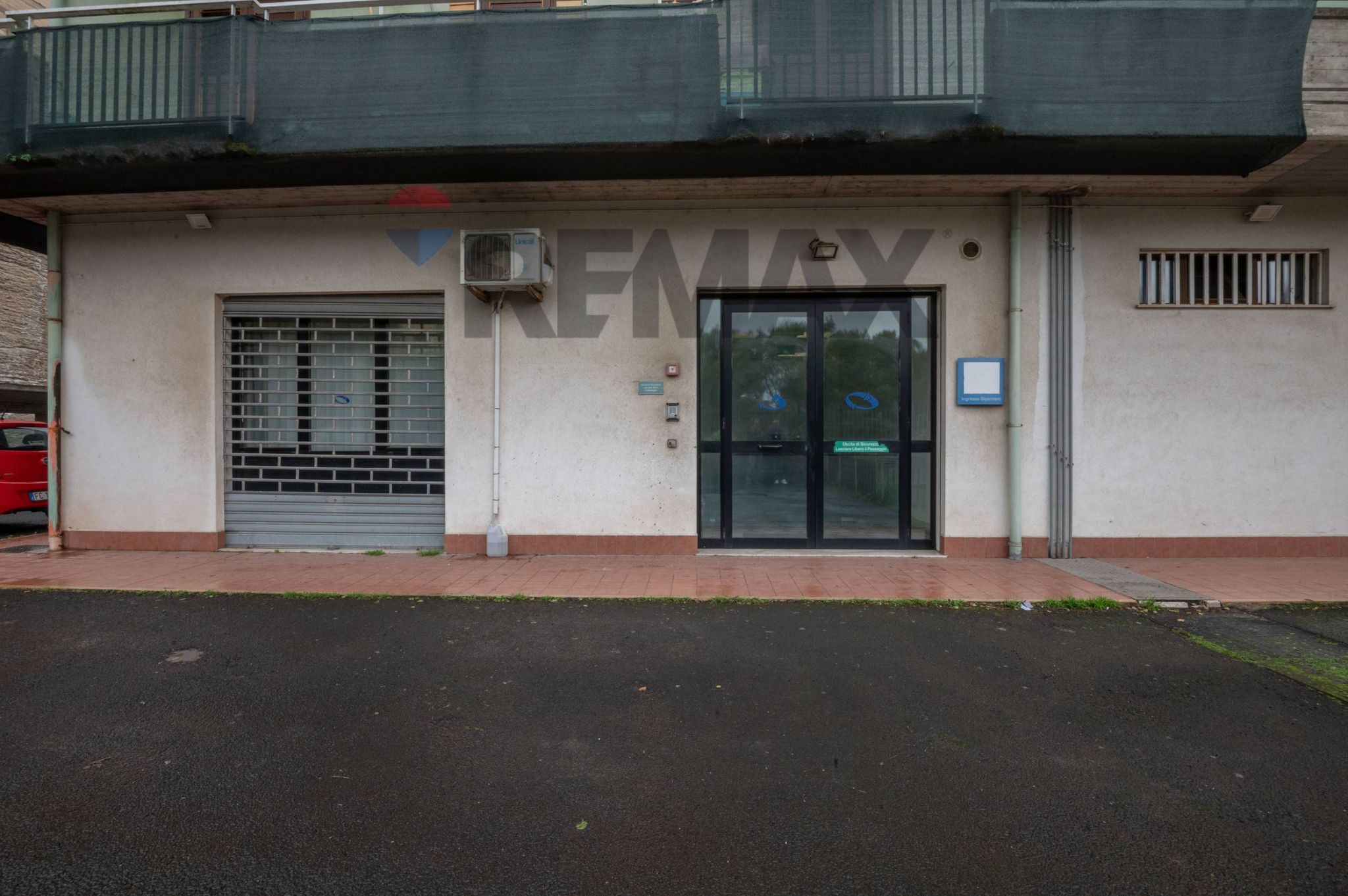 Edificio all'aperto