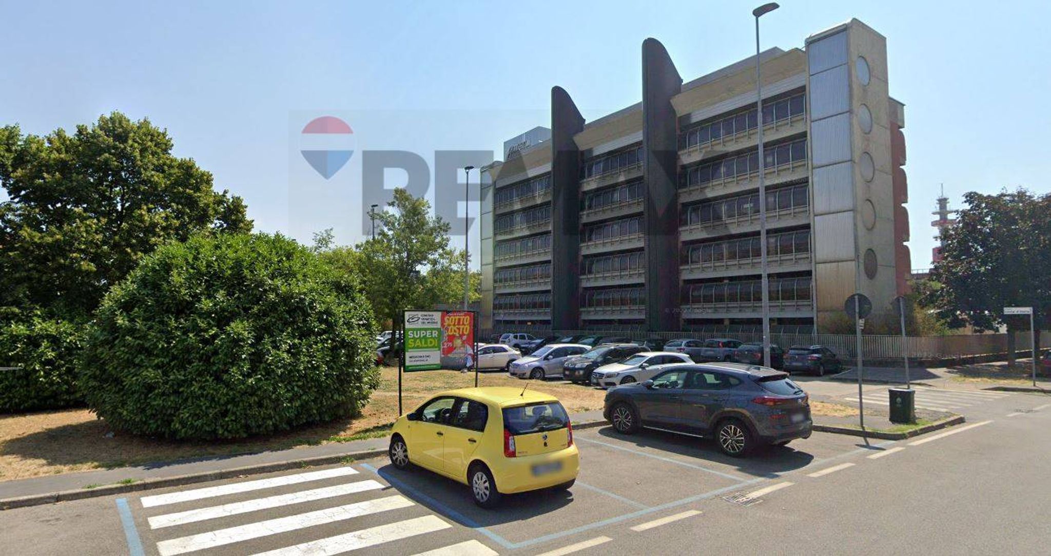 Edificio all'aperto