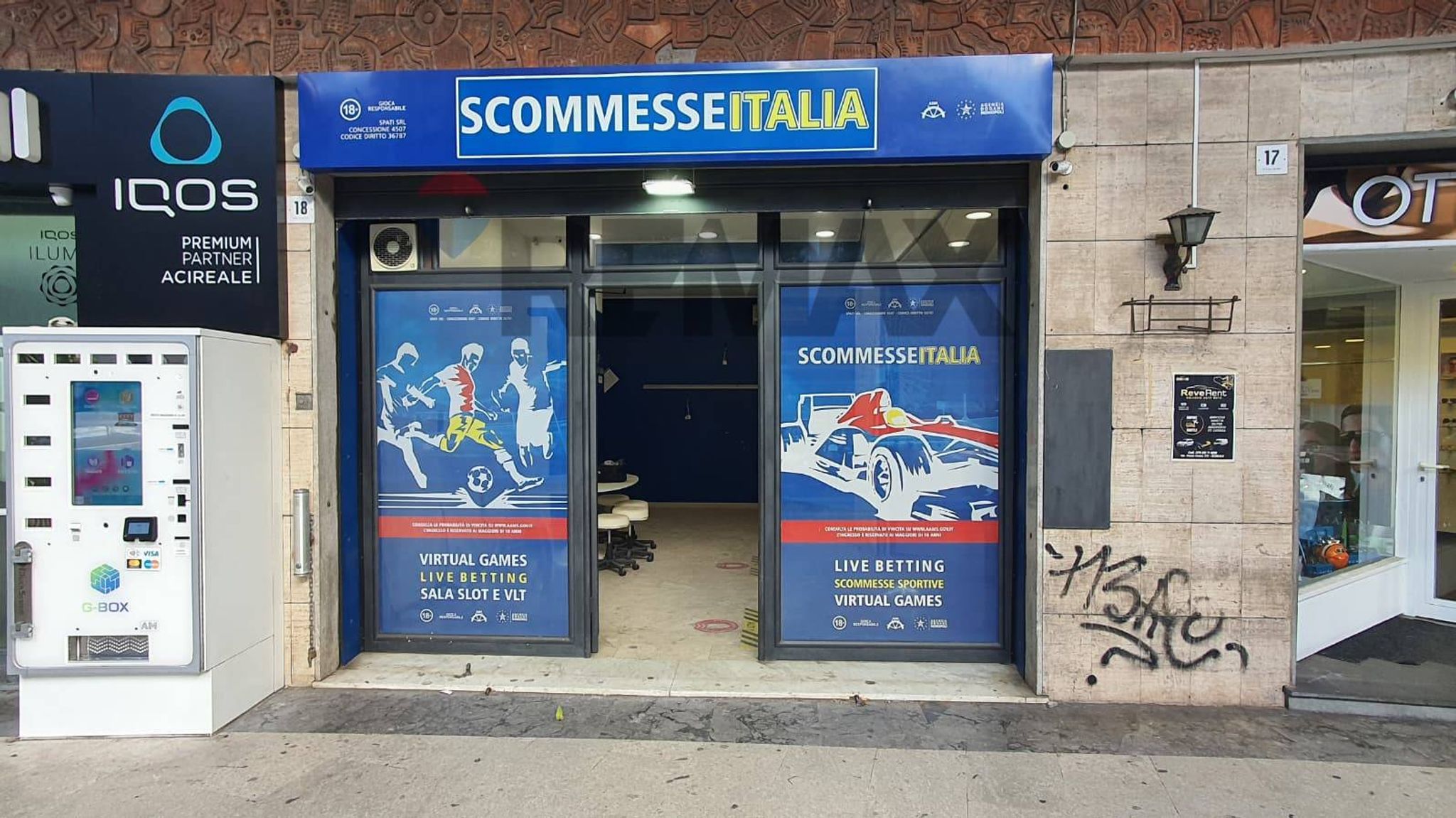 Edificio all'aperto
