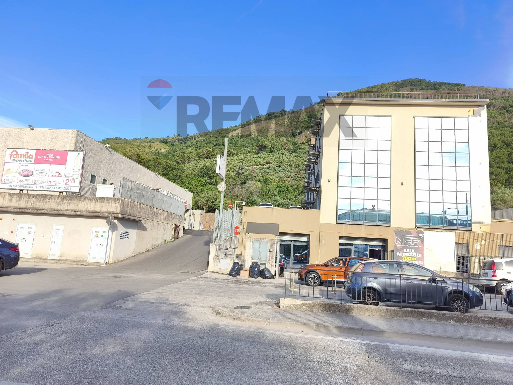 Edificio all'aperto