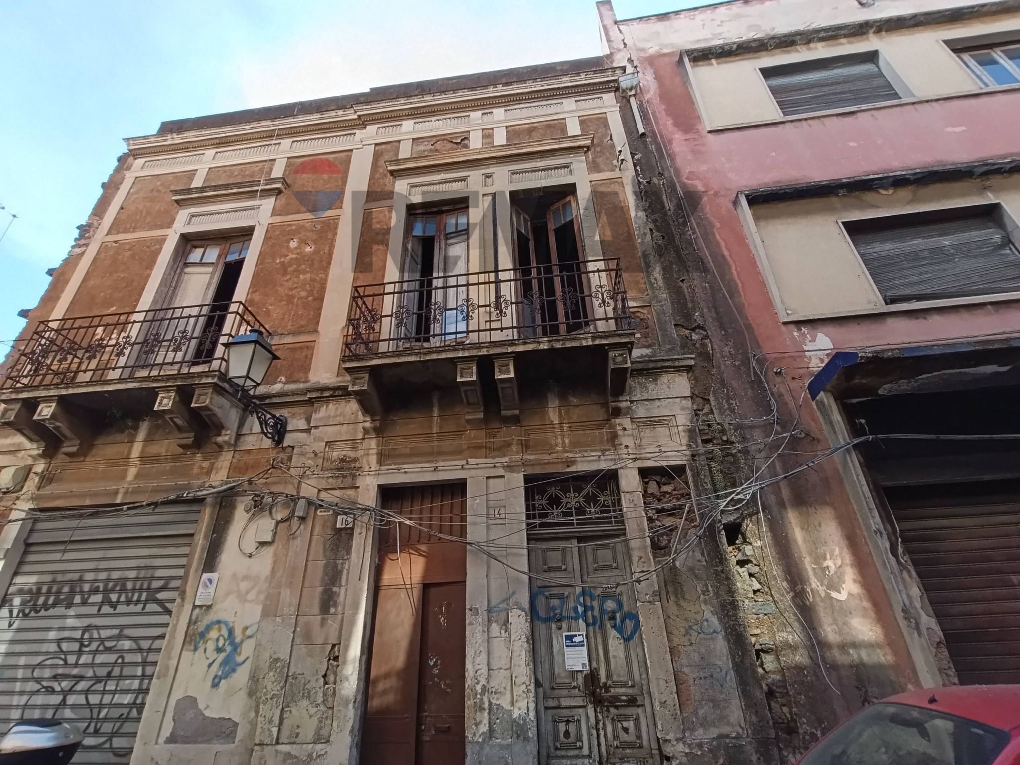 Edificio all'aperto