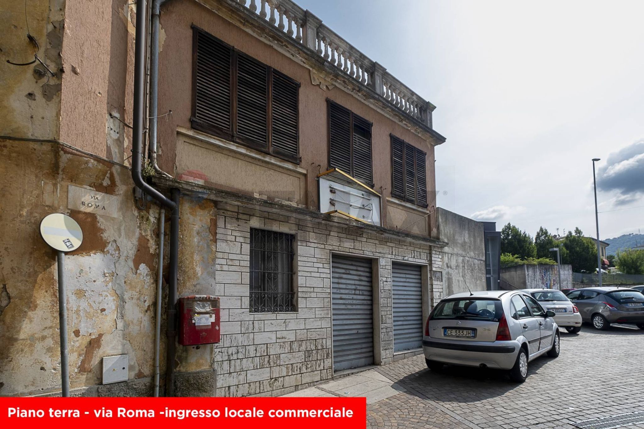 Edificio all'aperto