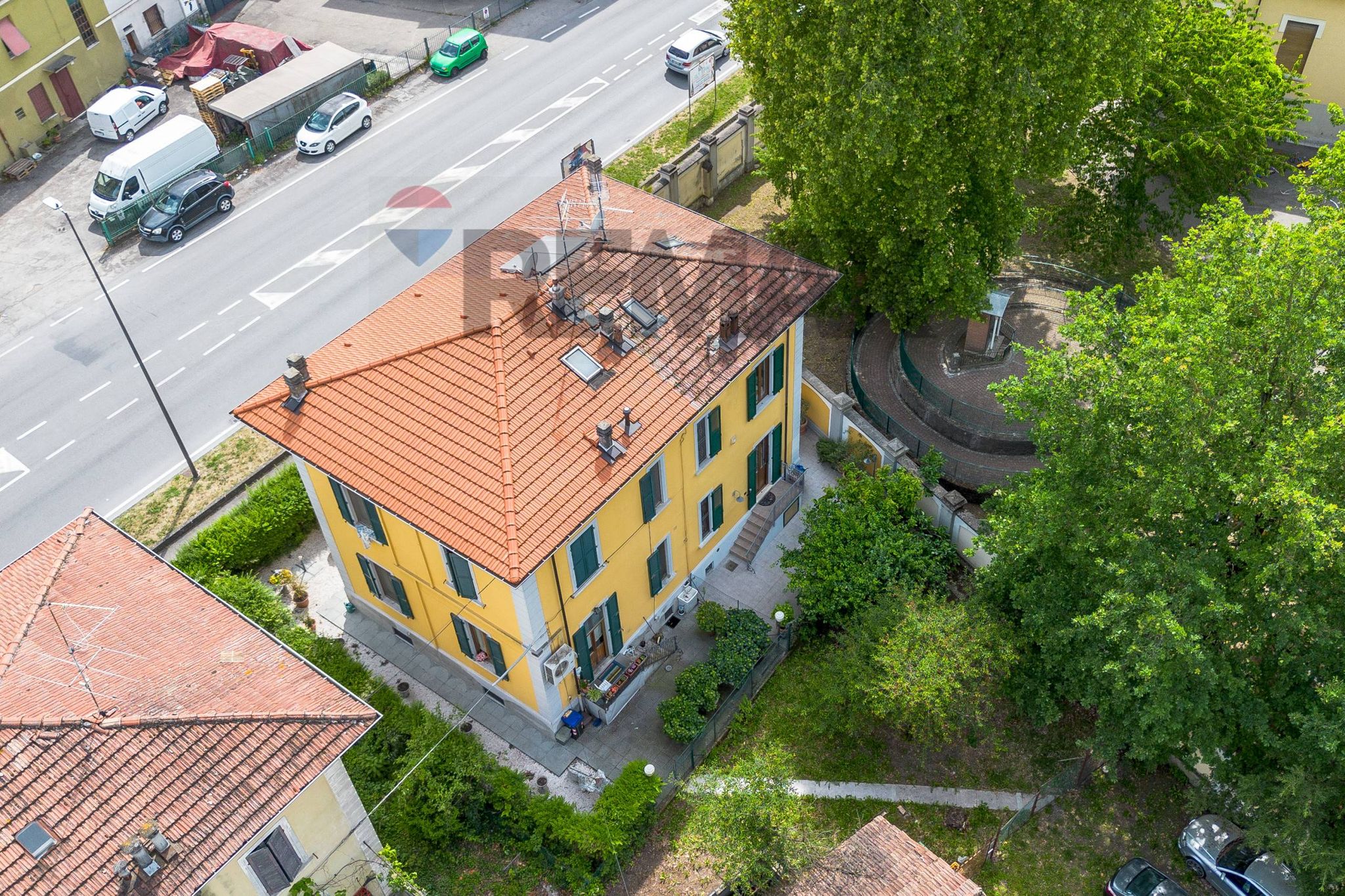 Edificio all'aperto