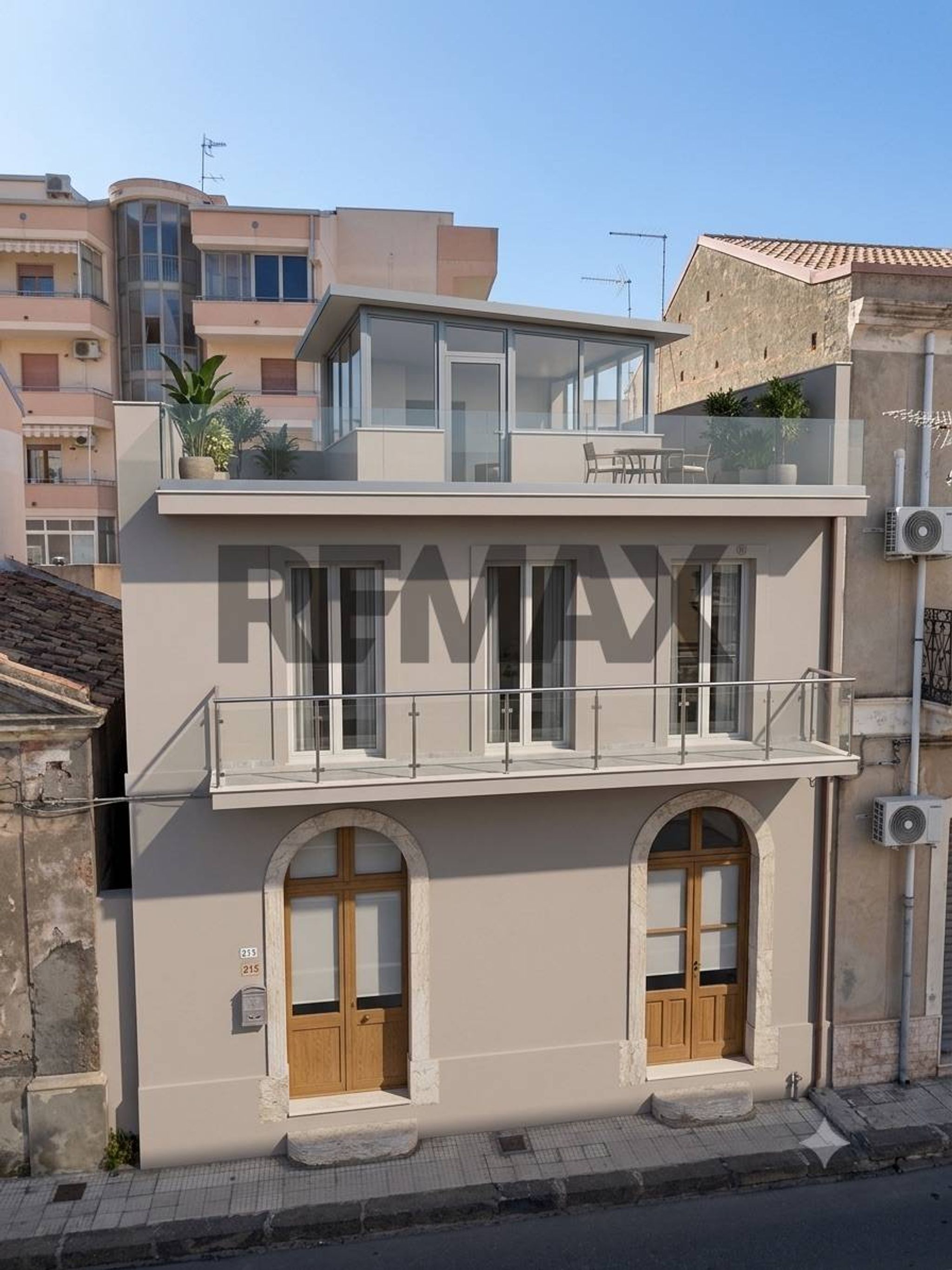 Edificio all'aperto