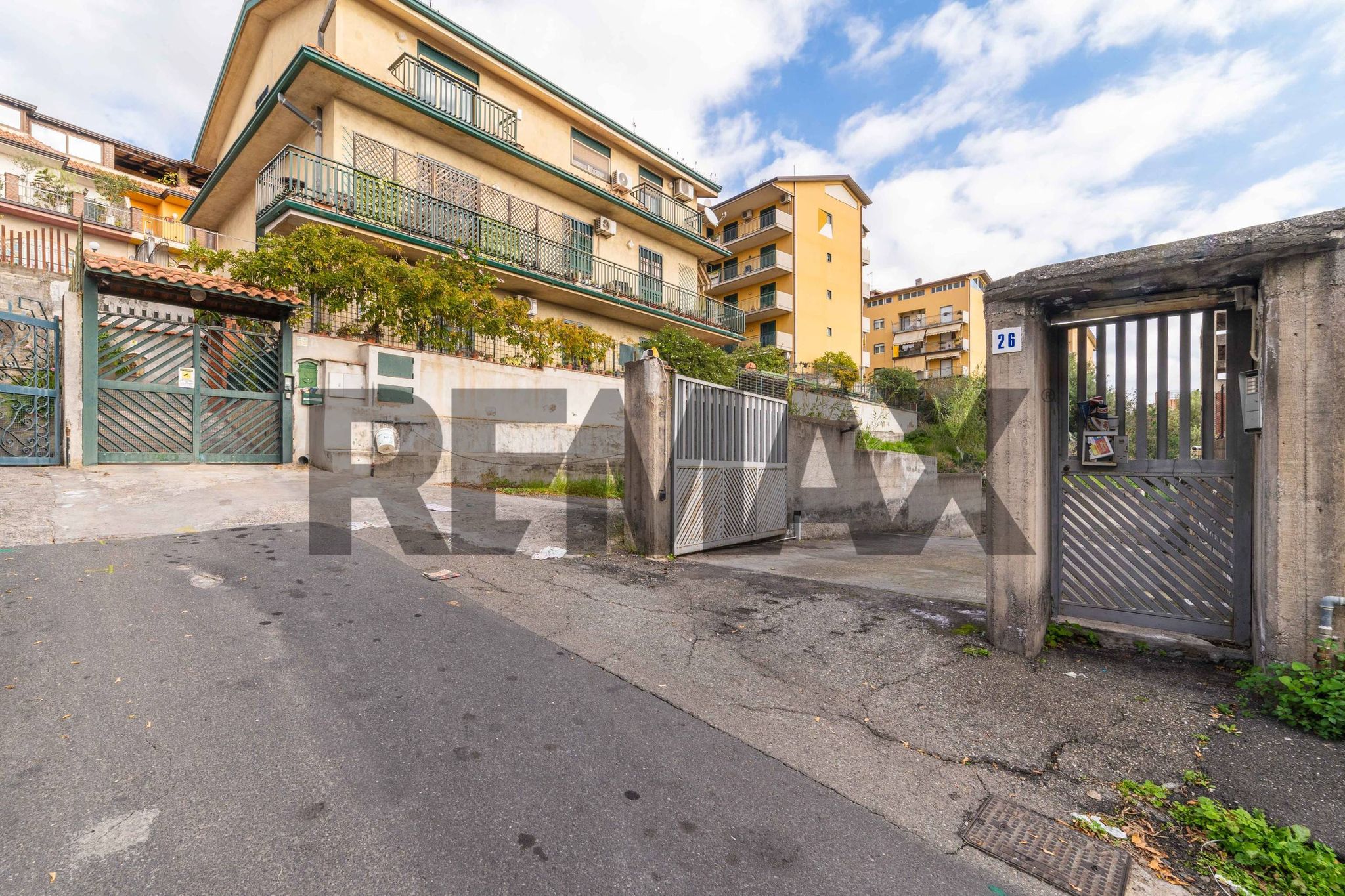 Edificio all'aperto