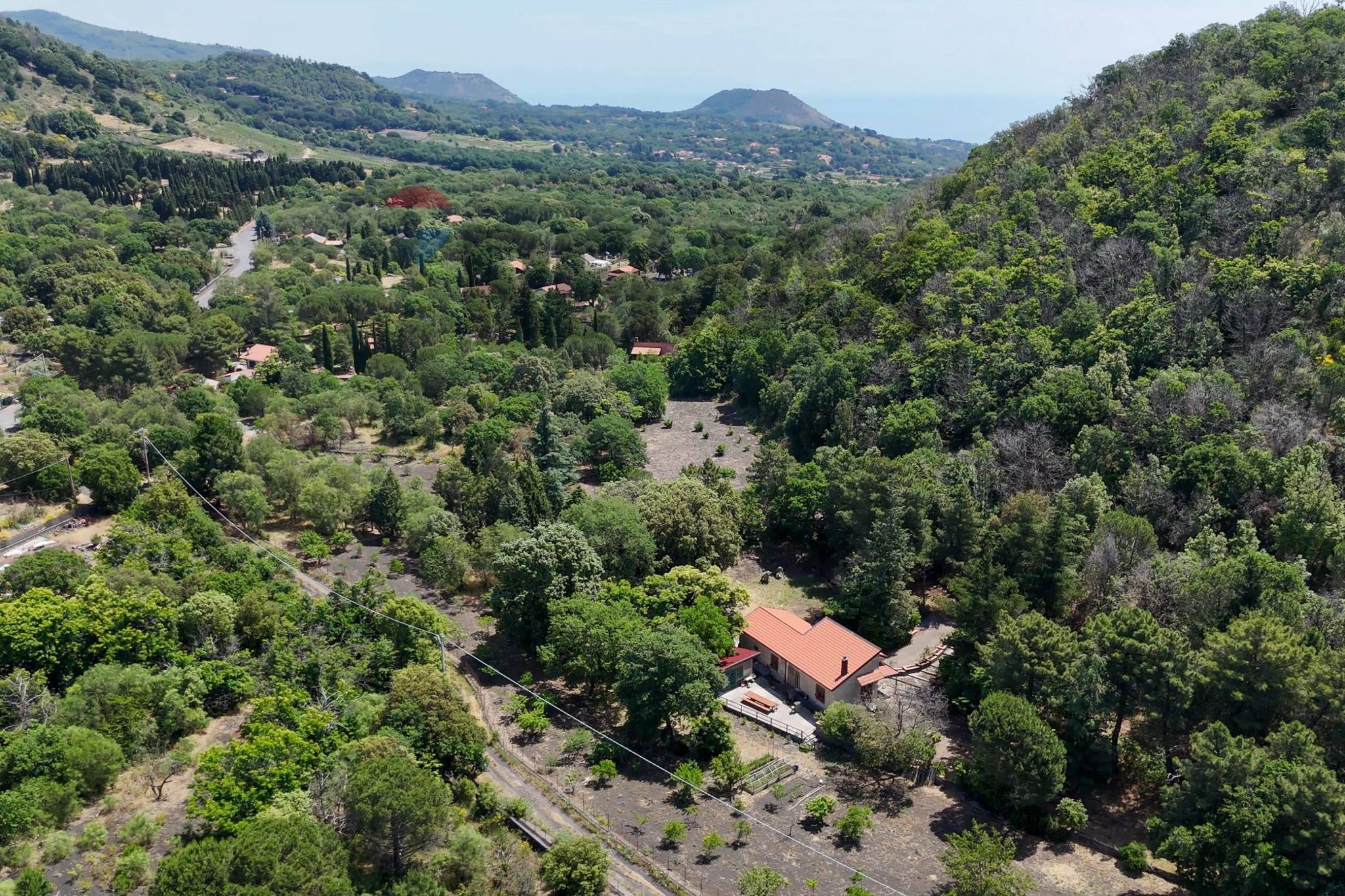 Vista delle montagne