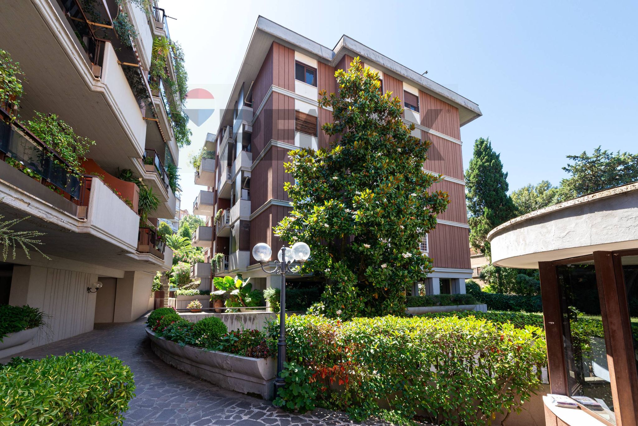 Edificio all'aperto