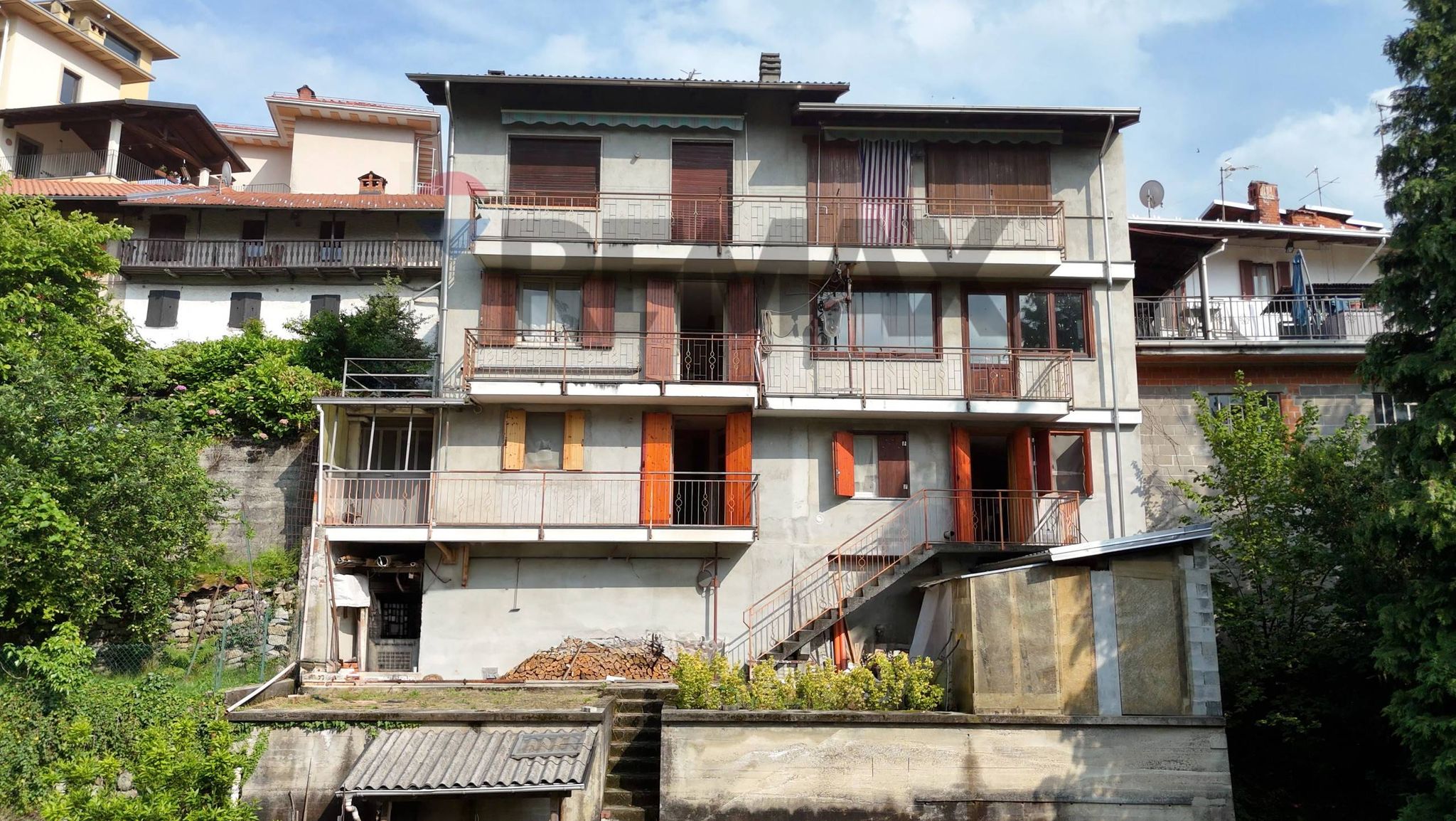 Edificio all'aperto