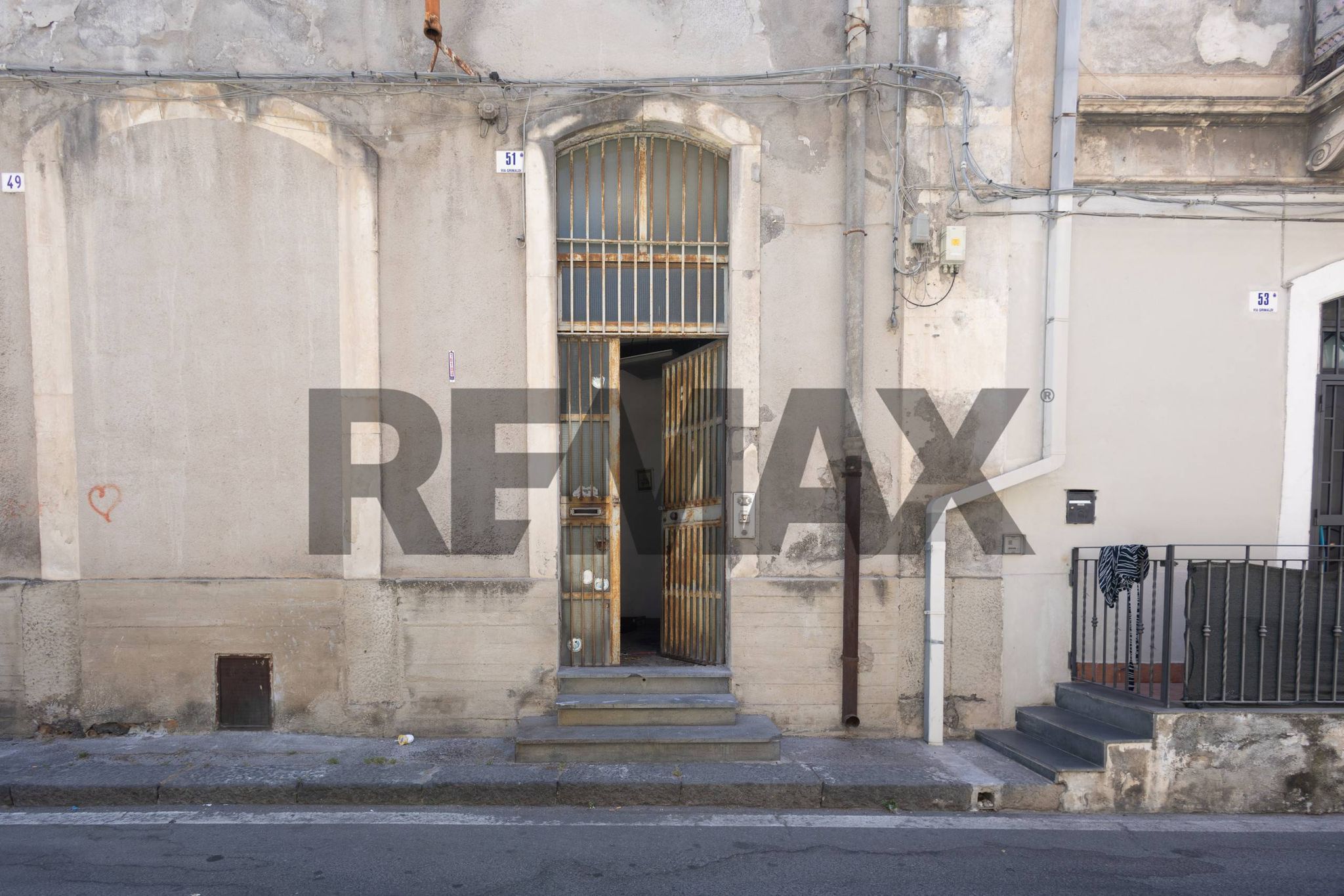 Edificio all'aperto