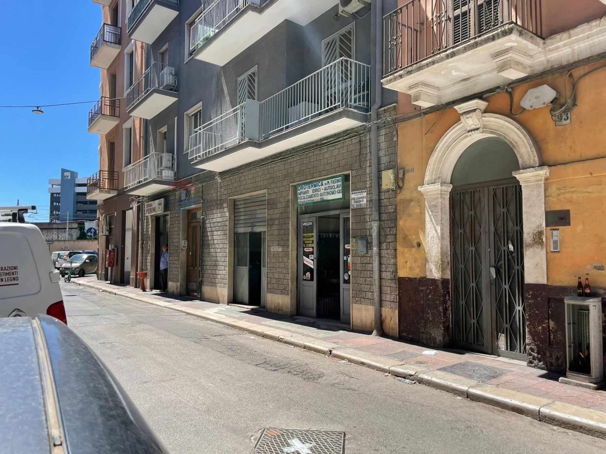 Edificio all'aperto