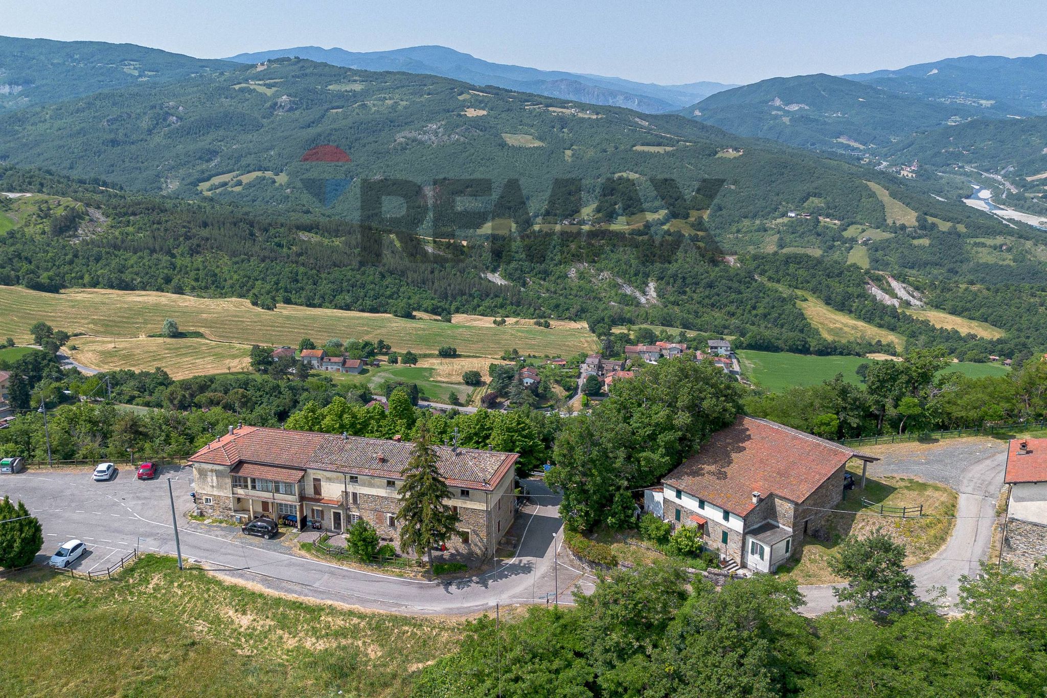 Vista delle montagne