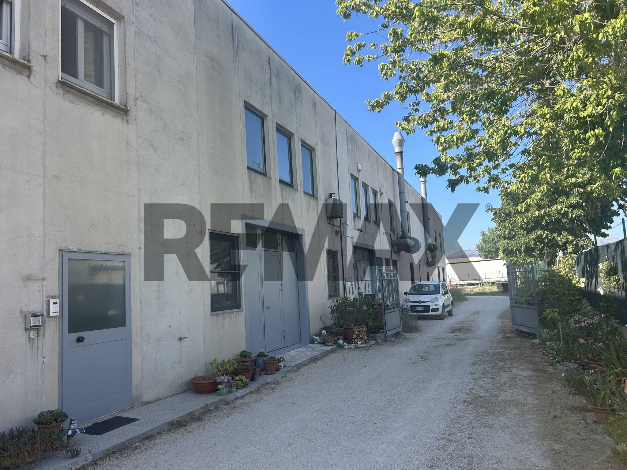 Edificio all'aperto