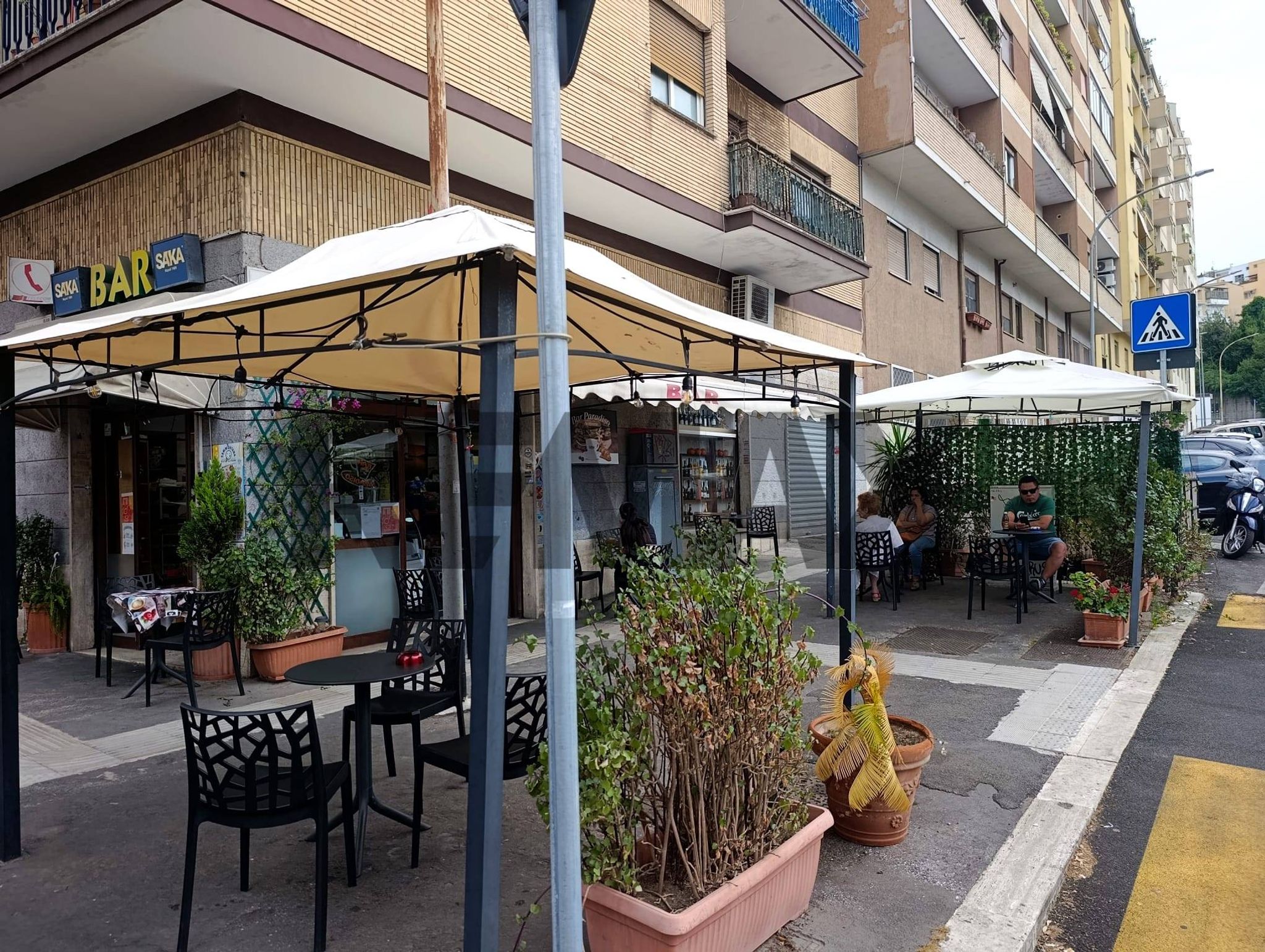 Edificio all'aperto