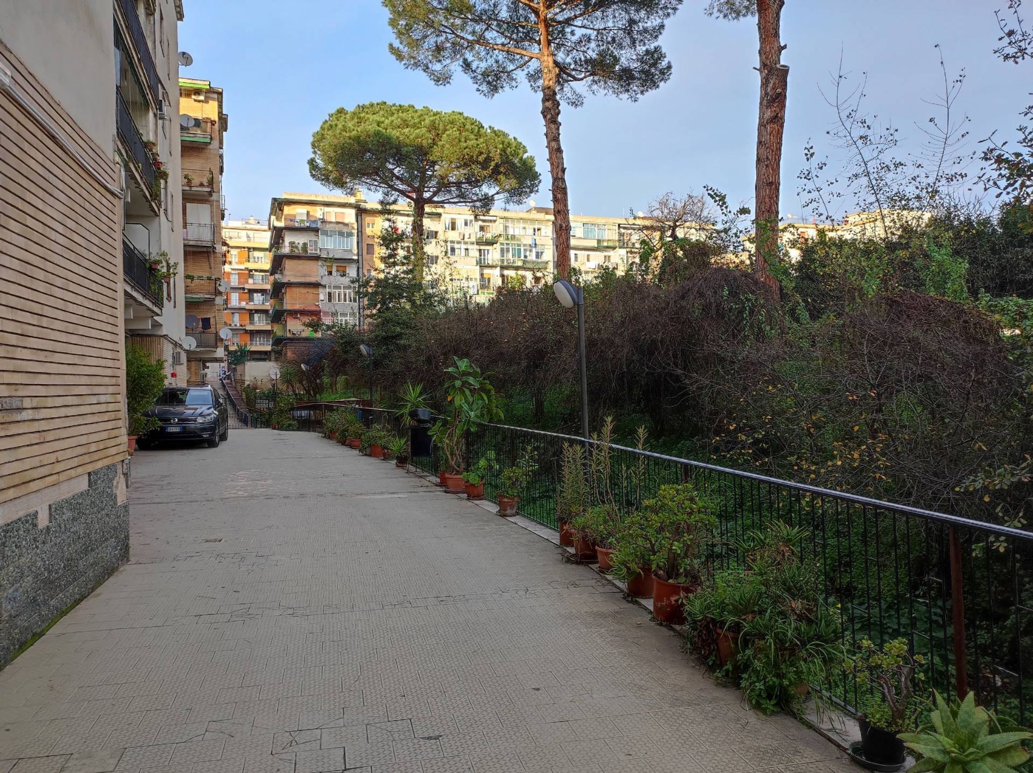 Edificio all'aperto