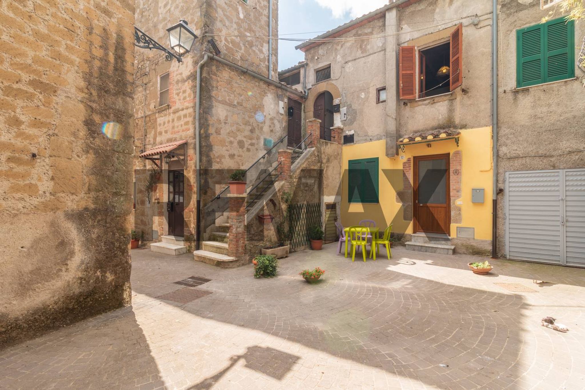 Edificio all'aperto