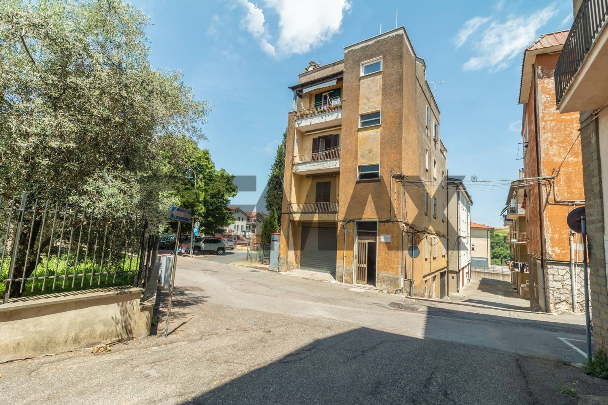 Edificio all'aperto
