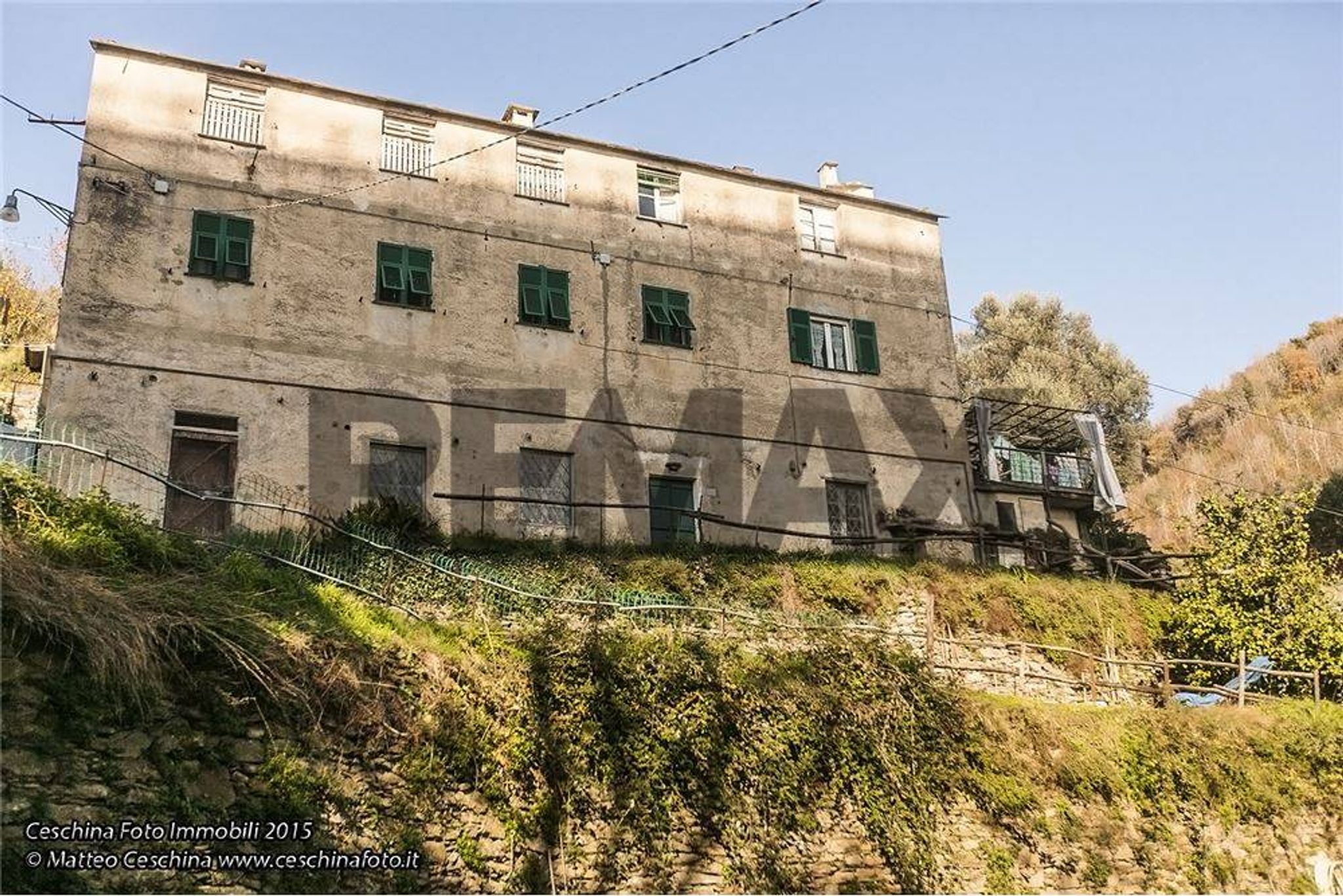 Edificio all'aperto
