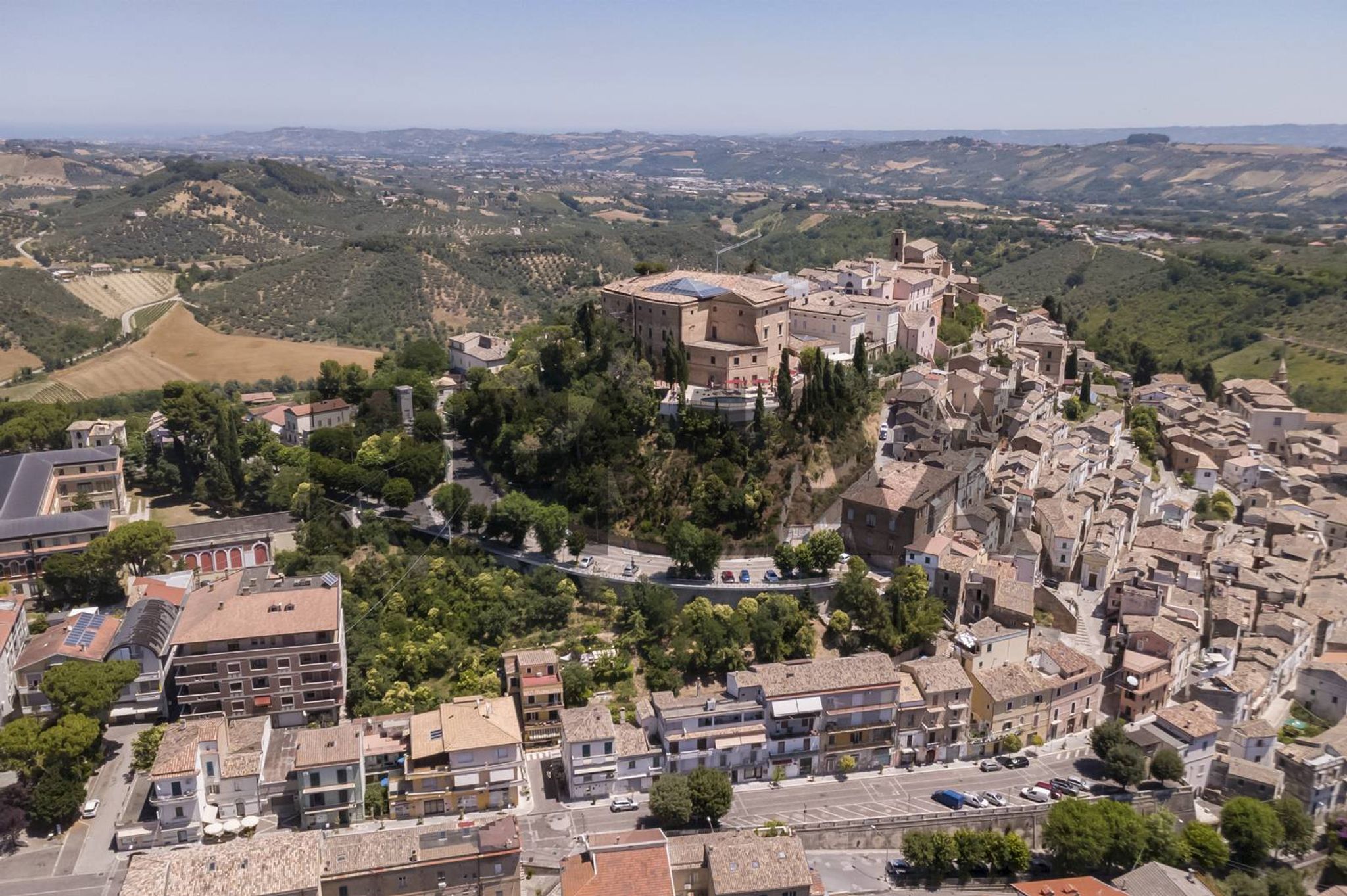Edificio all'aperto