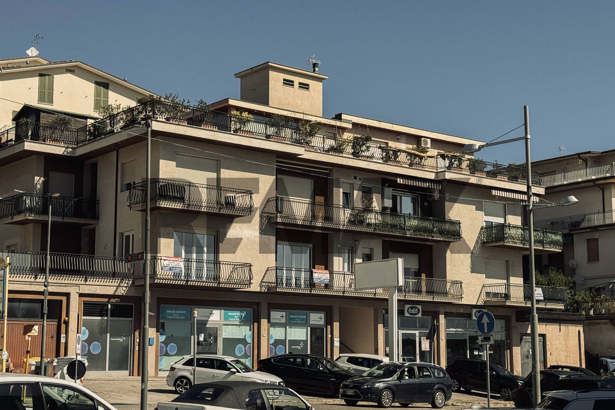 Edificio all'aperto