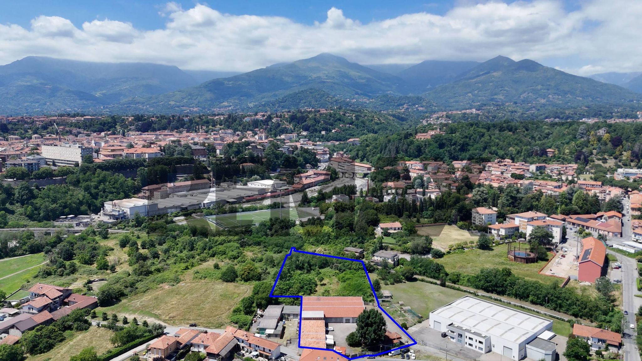 Vista delle montagne