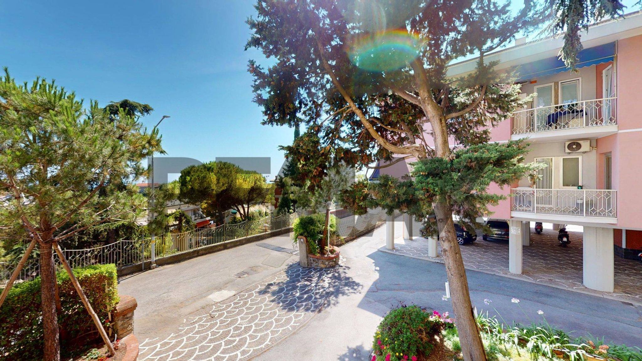 Edificio all'aperto