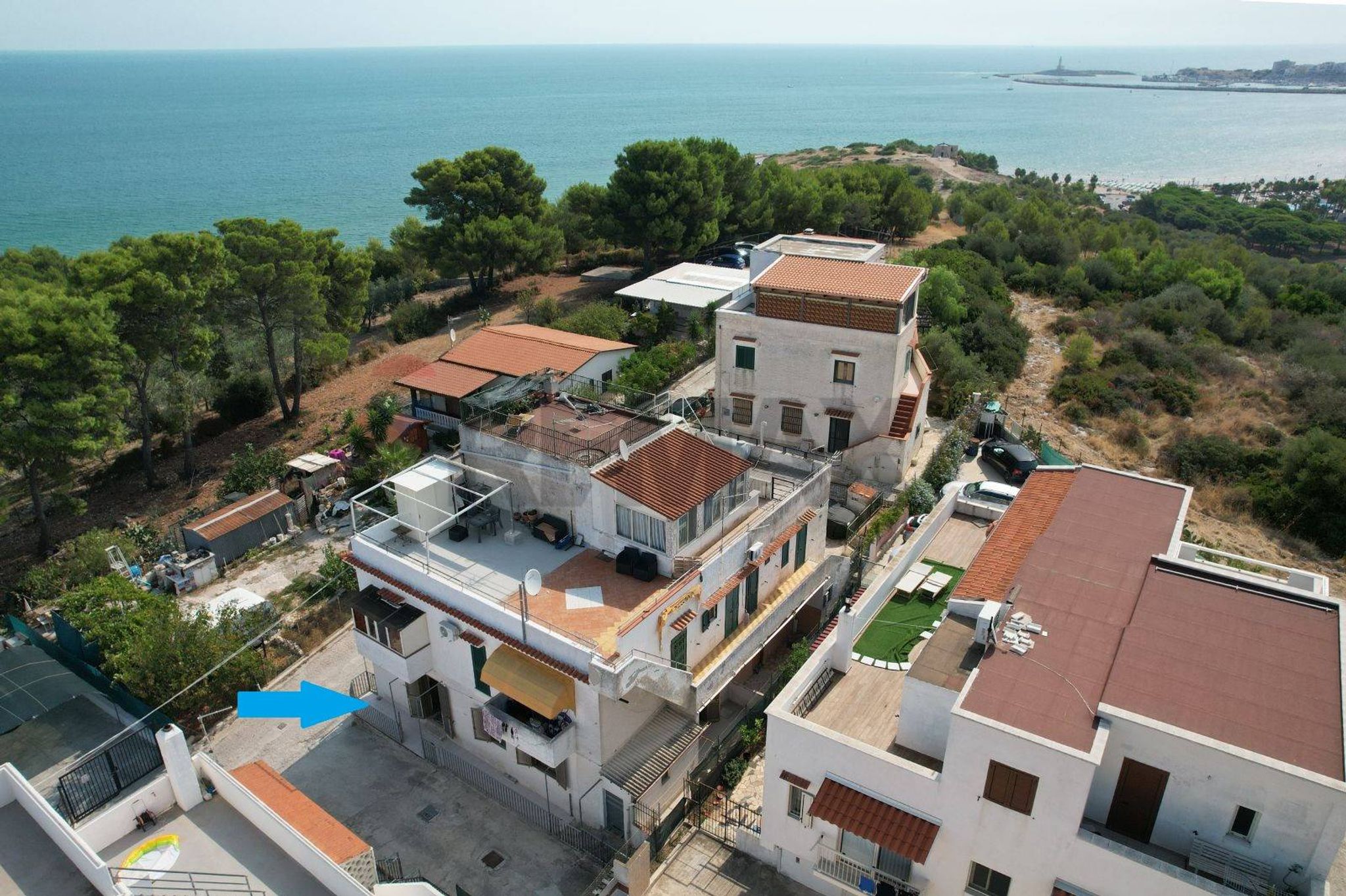 Edificio all'aperto