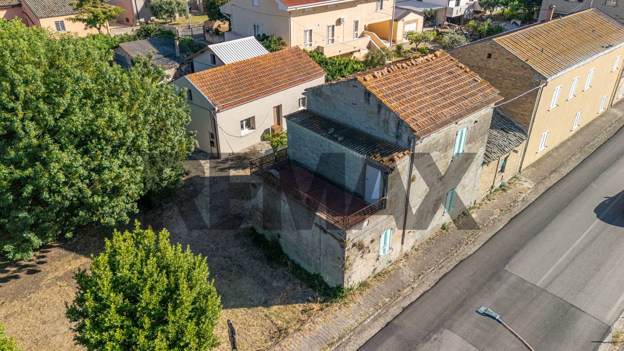 Edificio all'aperto