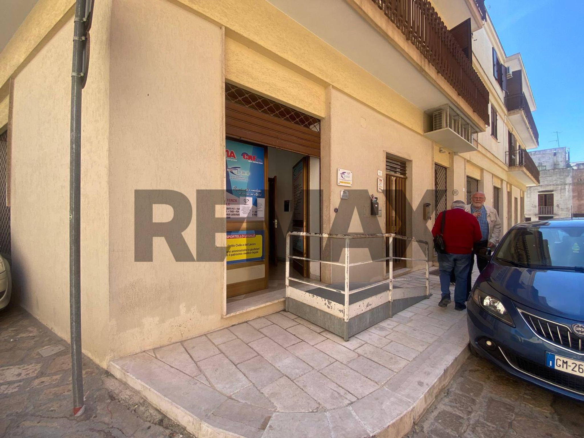 Edificio all'aperto
