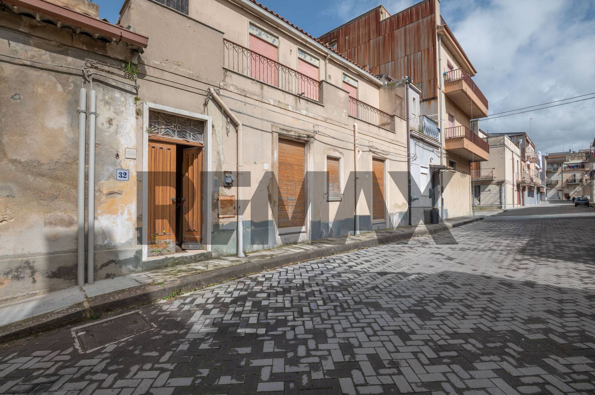 Edificio all'aperto