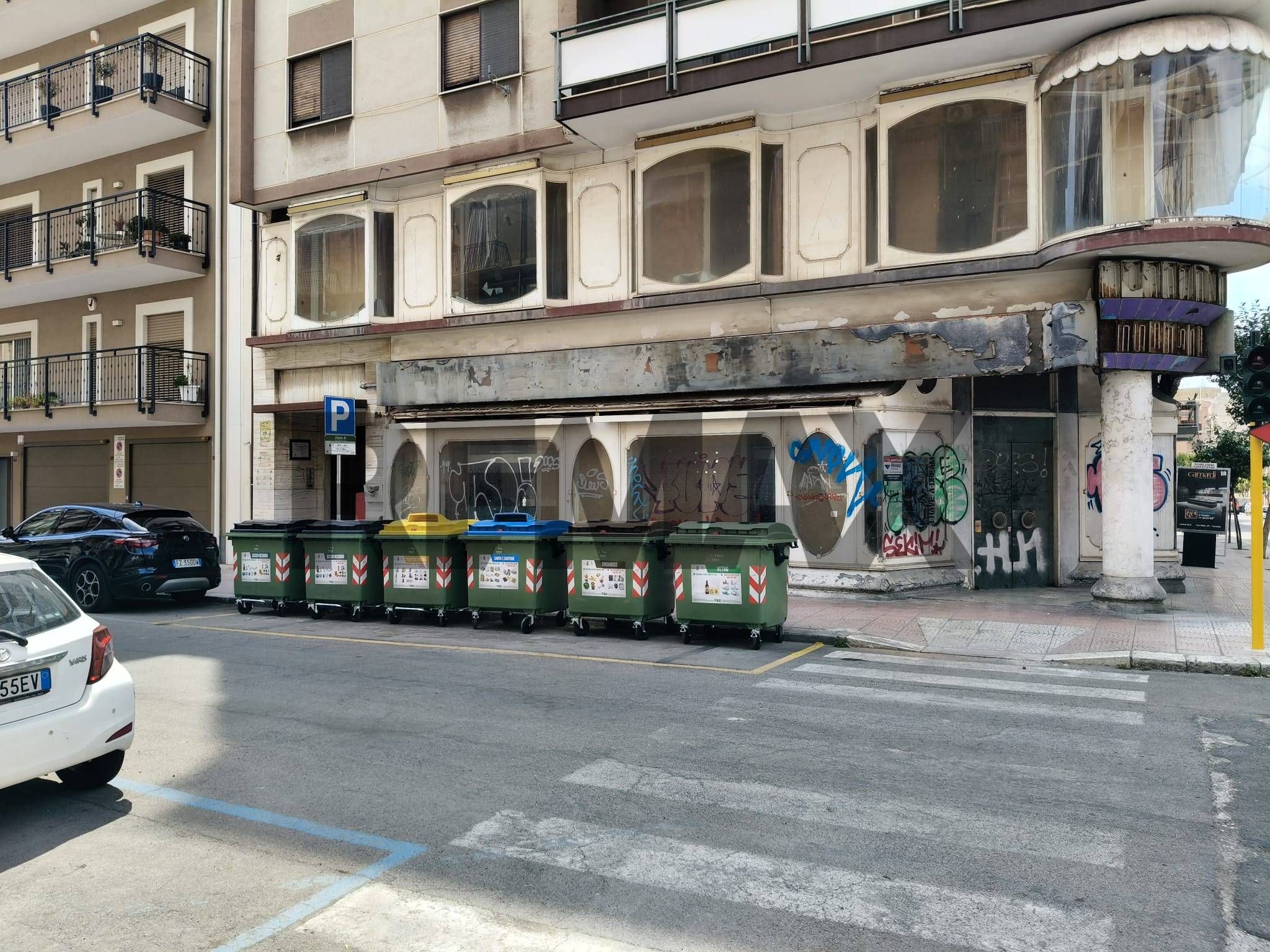 Edificio all'aperto