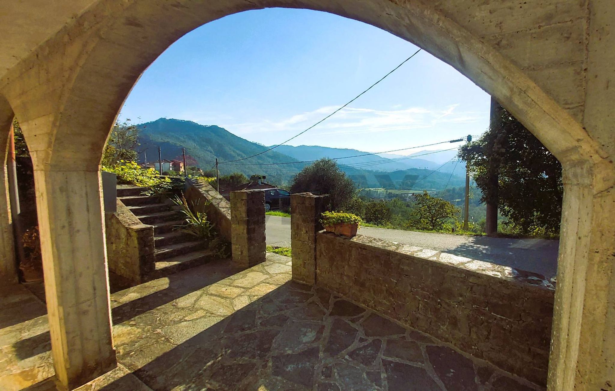 Vista delle montagne