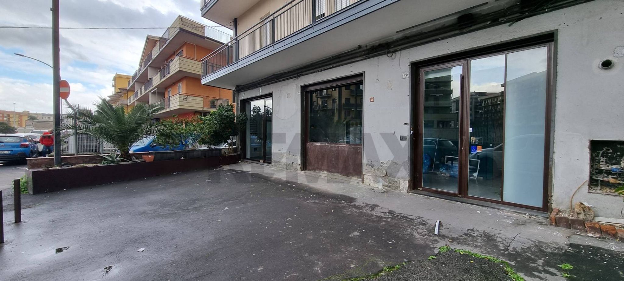 Edificio all'aperto